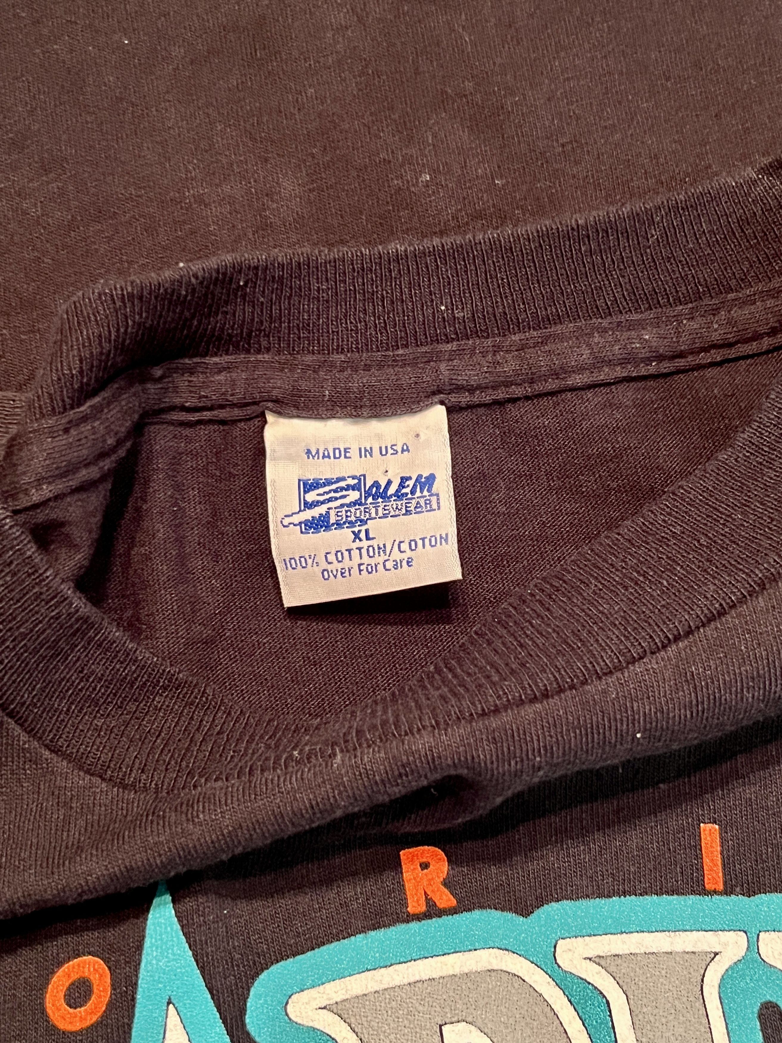 Vintage Vintage 1992 Florida Marlins Salem T-Shirt XL Single Stitch Size US XL / EU 56 / 4 - 8 Thumbnail