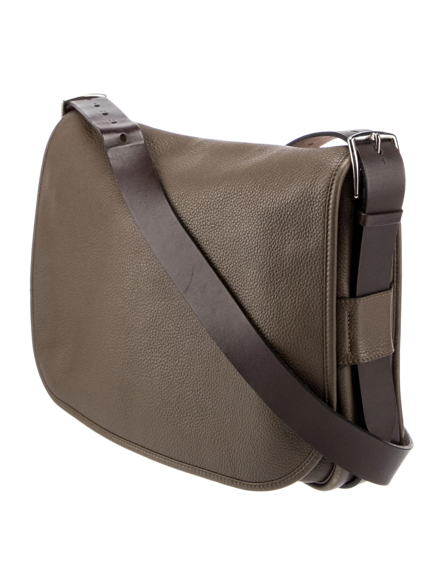 Hermes o1tko11025 Size: OS / Barda Messenger Bag in Brown Size ONE SIZE - 2 Thumbnail