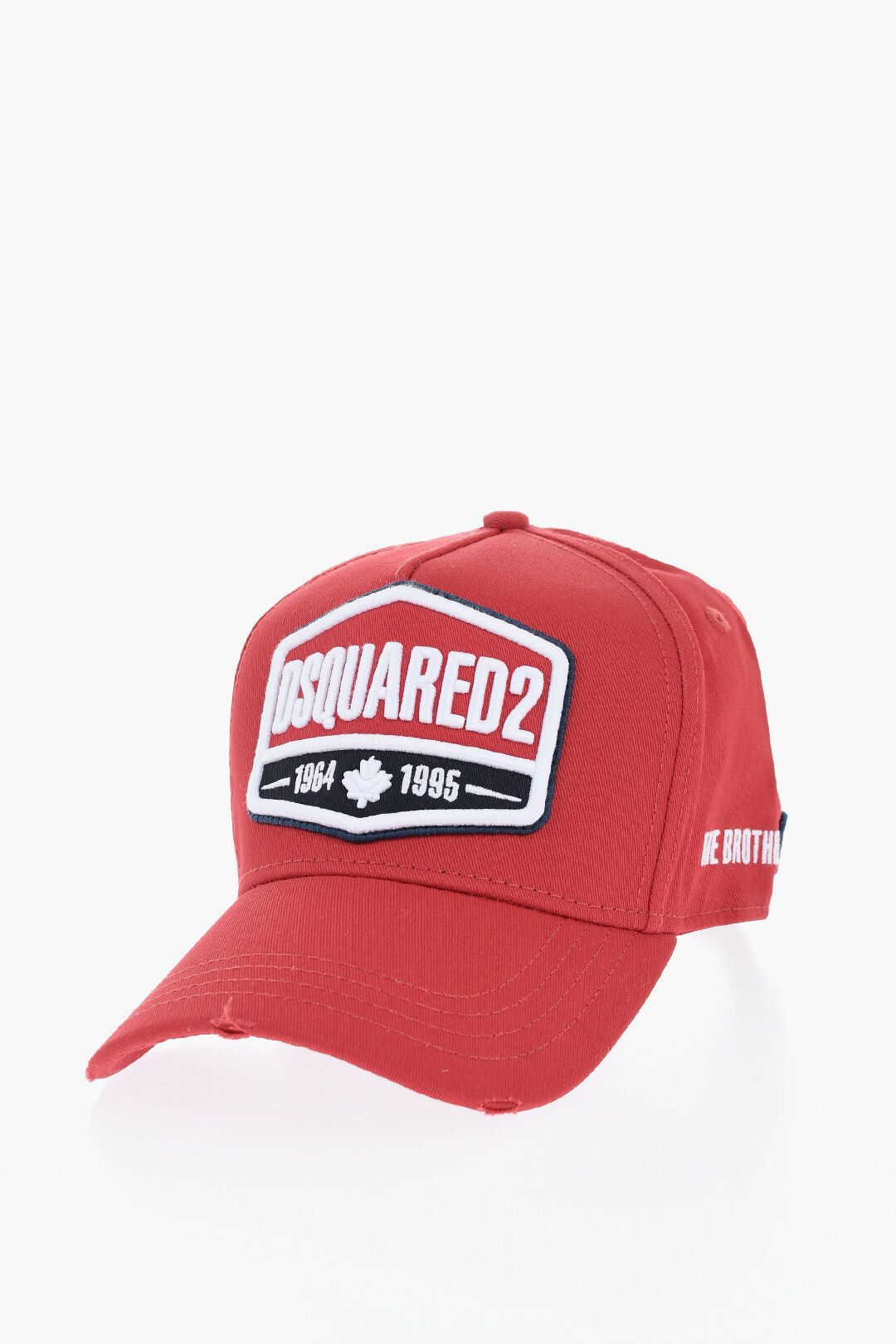 Dsquared2 Solid-Color Baseball Cap With Raised Logo Size ONE SIZE - 1 Thumbnail