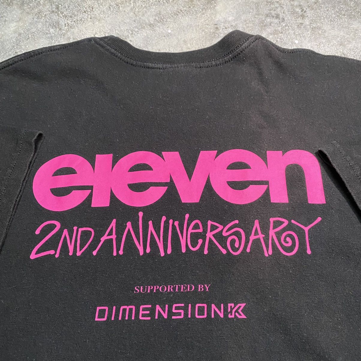 Japanese Brand × Stussy 💥RARE💥 STUSSY X ELEVEN 2nd ANNIVERSARY STREETWEAR T SHIRT Size US L / EU 52-54 / 3 - 9 Thumbnail
