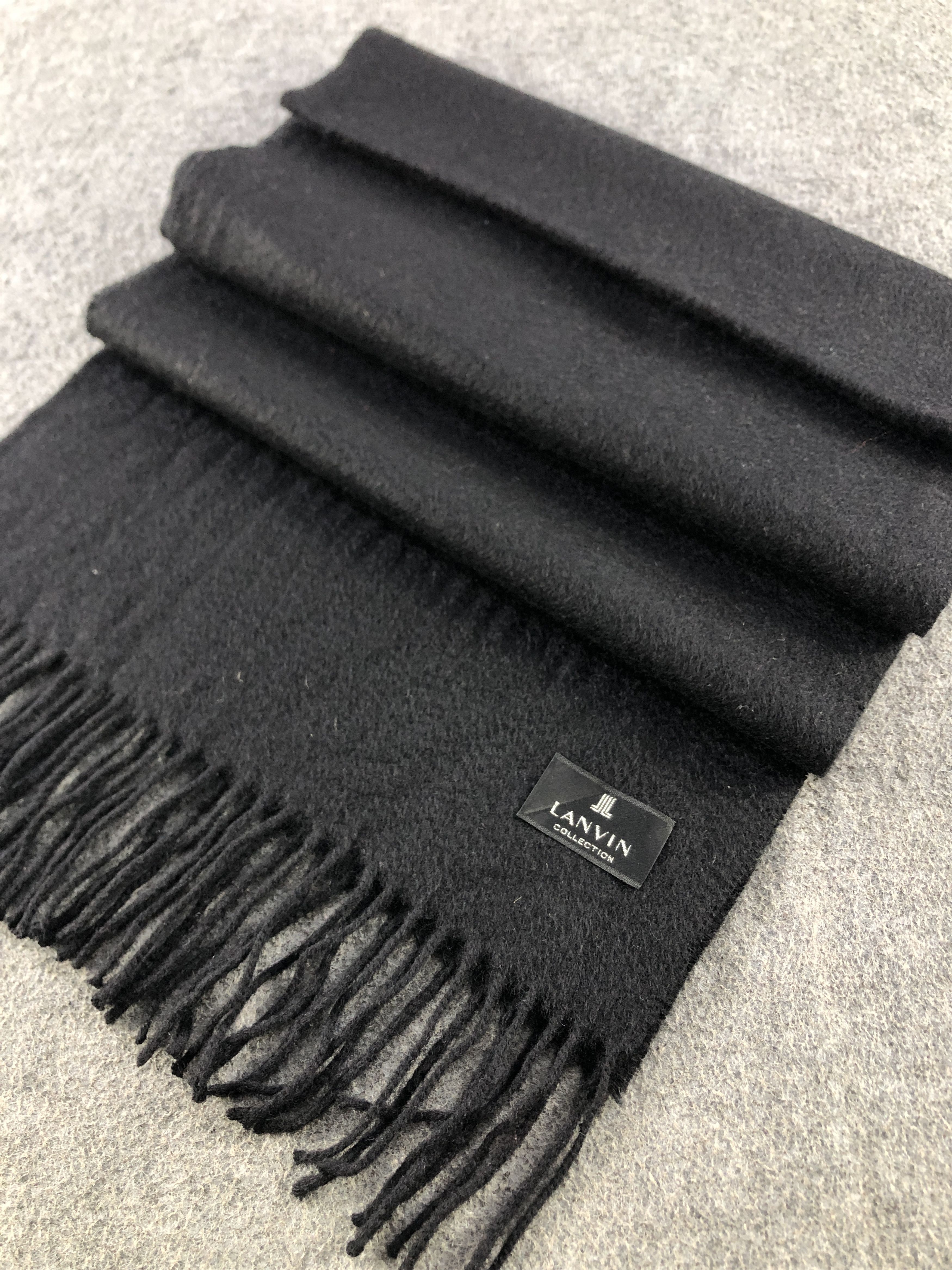 Lanvin Lanvin Cashmere Scarf / Muffler / Neckwear P759 Size ONE SIZE - 3 Thumbnail