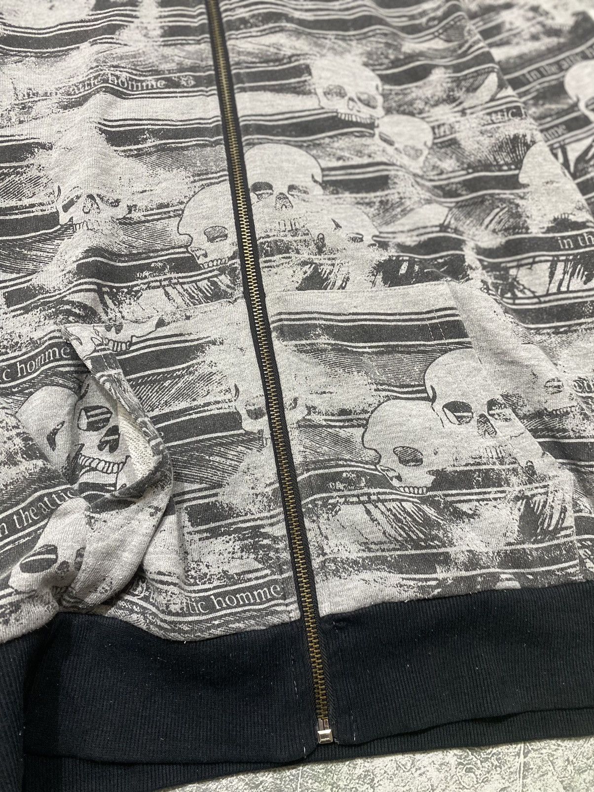 Hysteric Glamour 2000's In The Attic Homme Skull Full Print Hoodie Size US M / EU 48-50 / 2 - 3 Thumbnail