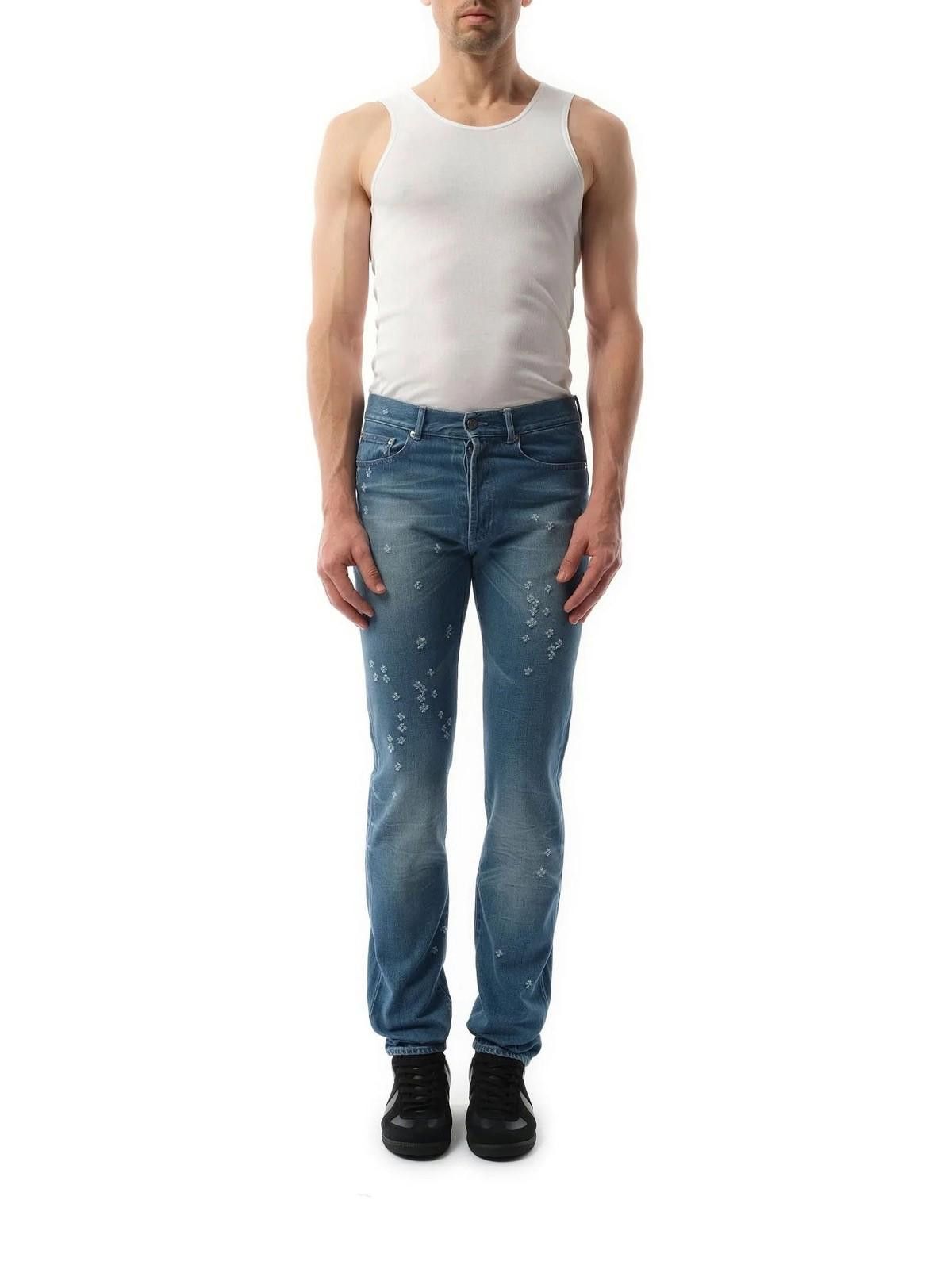 Givenchy new Givenchy mens denim jeans blue distressed 29 Size US 29 - 2 Thumbnail