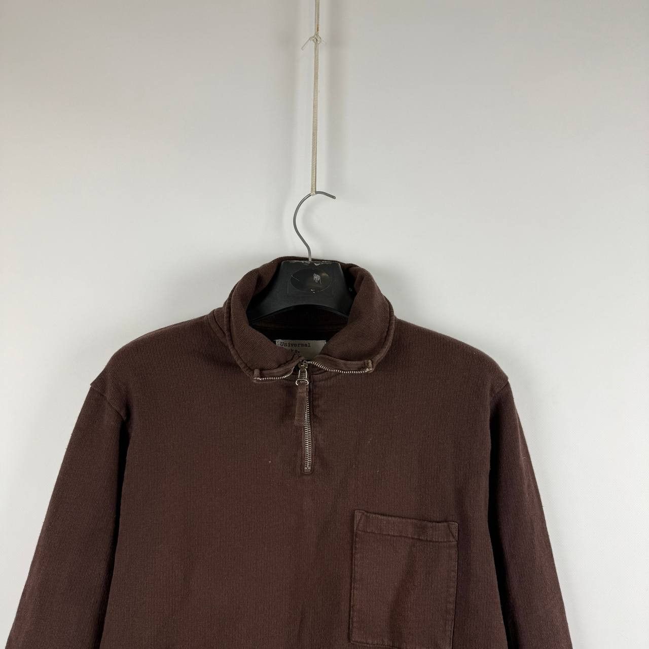 Universal Works UW universal works 1/3 zip jumper sweater old money Size US M / EU 48-50 / 2 - 4 Thumbnail