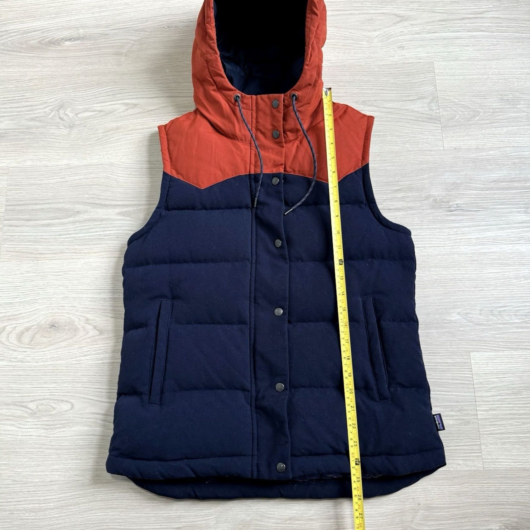Patagonia Patagonia Bivy Vest Women’s Medium Navy Blue Full Zip Hooded Outdoor Size M / US 6-8 / IT 42-44 - 3 Thumbnail