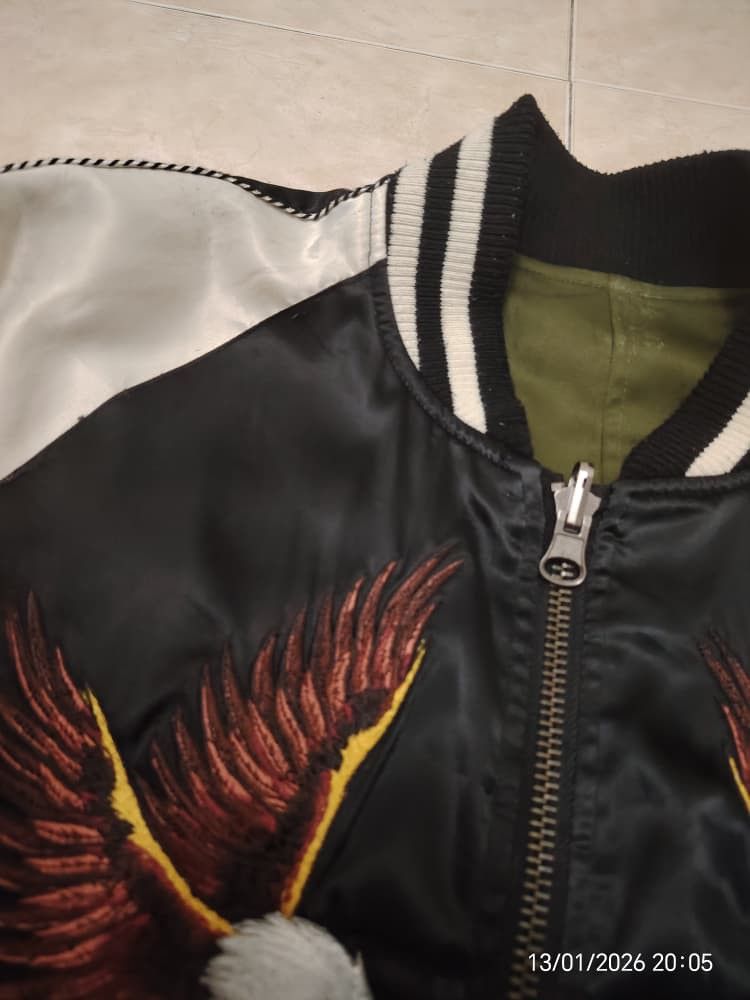 JACKROSE Jacket Sukajan Eagle Embroidery Reversible Size US M / EU 48-50 / 2 - 10 Thumbnail