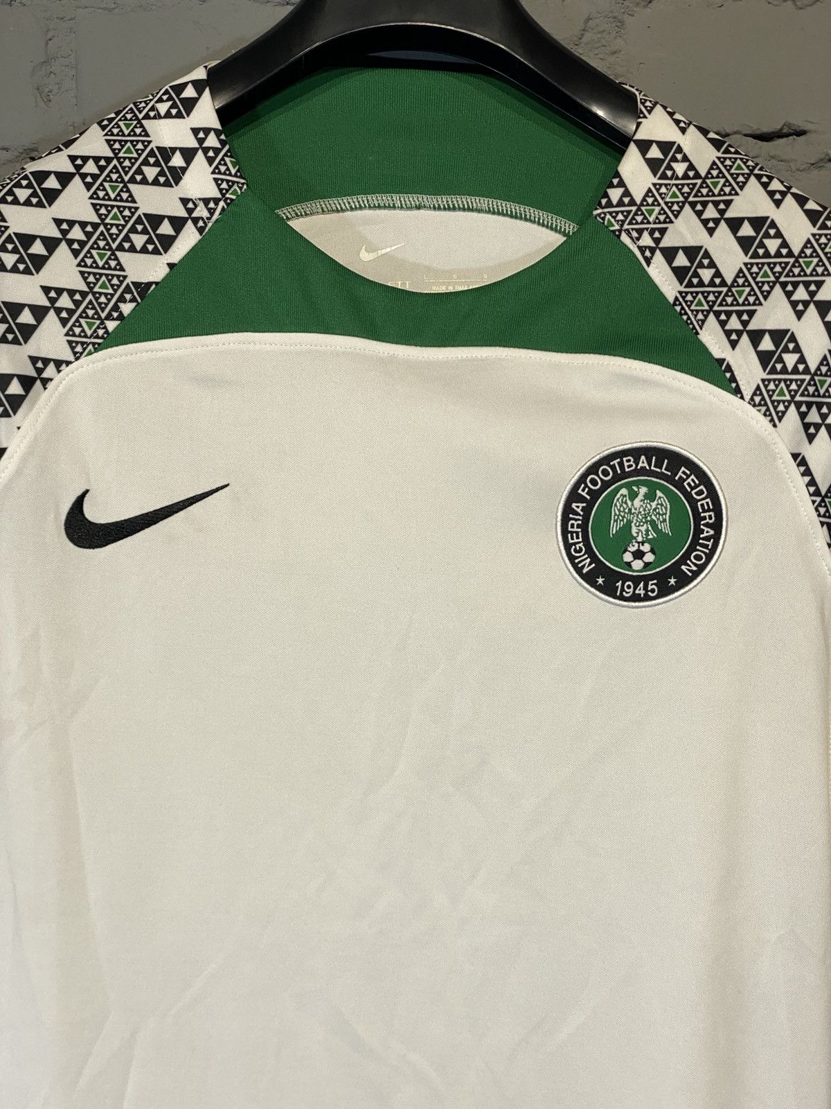 Nike Jersey Nike Nigeria rare blokecore Size US L / EU 52-54 / 3 - 3 Thumbnail