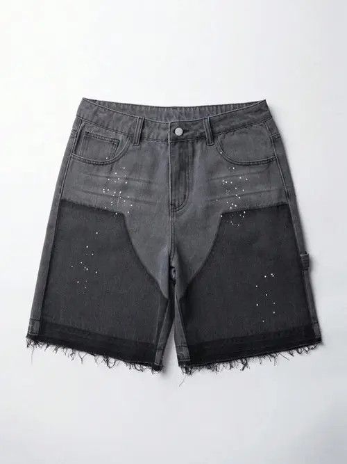 Jean Vintage Retro Denim Jeans shorts Size US 30 / EU 46 - 1 Thumbnail