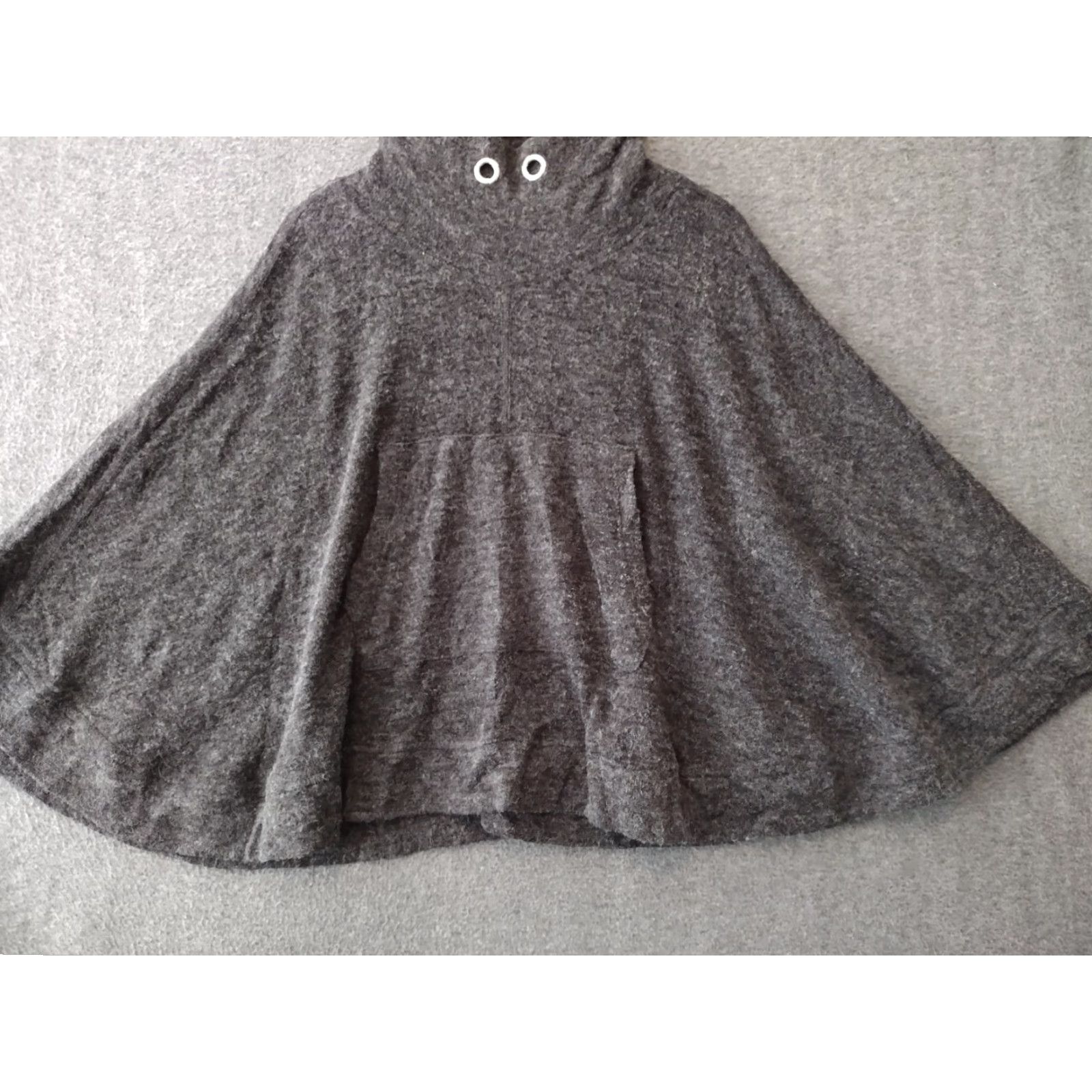 Vintage One The Land Poncho Women's Gray Size M Size M / US 6-8 / IT 42-44 - 5 Thumbnail