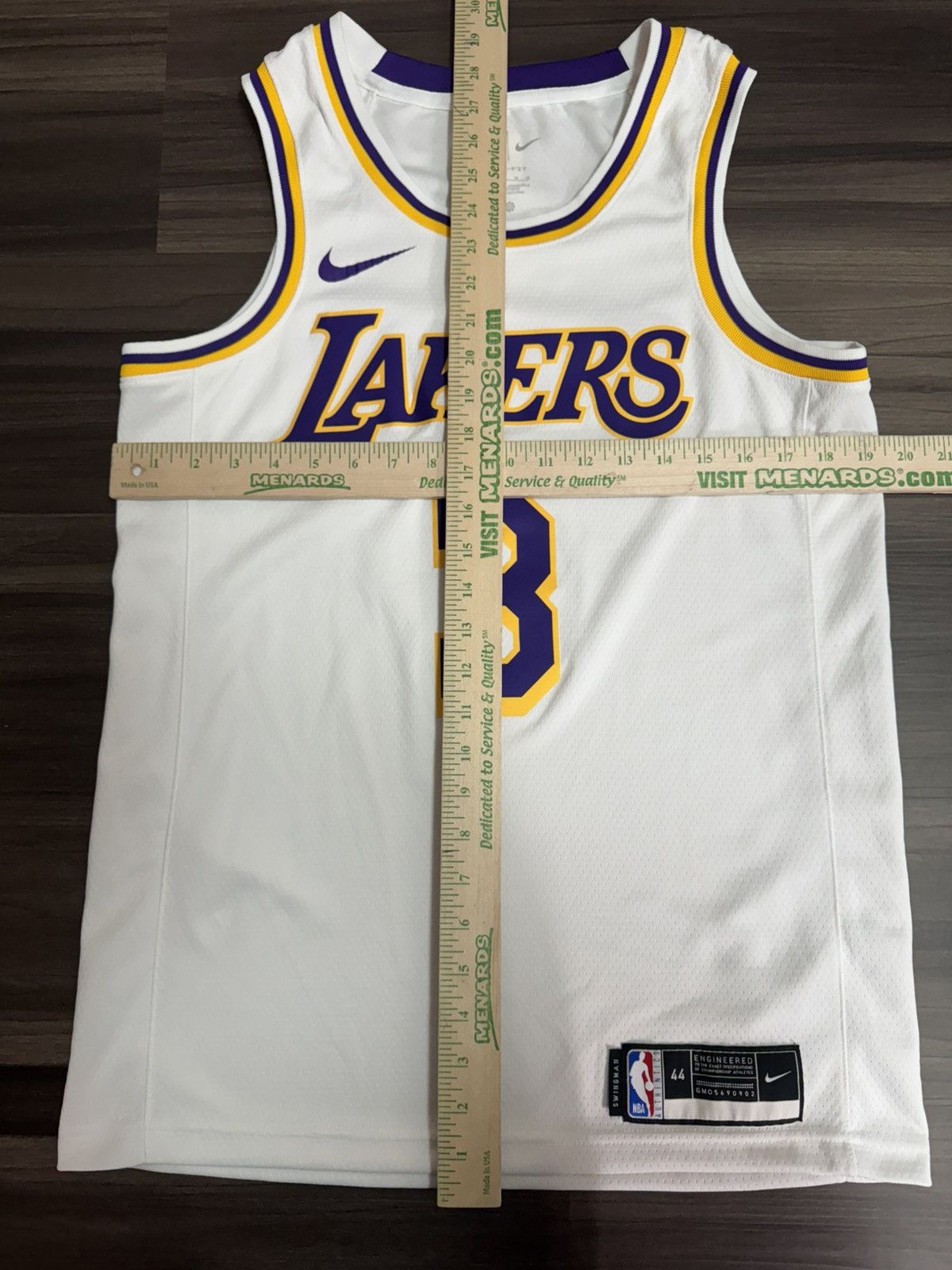 Nike Los Angeles Lakers Anthony Davis #3 NBA Swingman Jersey Size US M / EU 48-50 / 2 - 6 Thumbnail