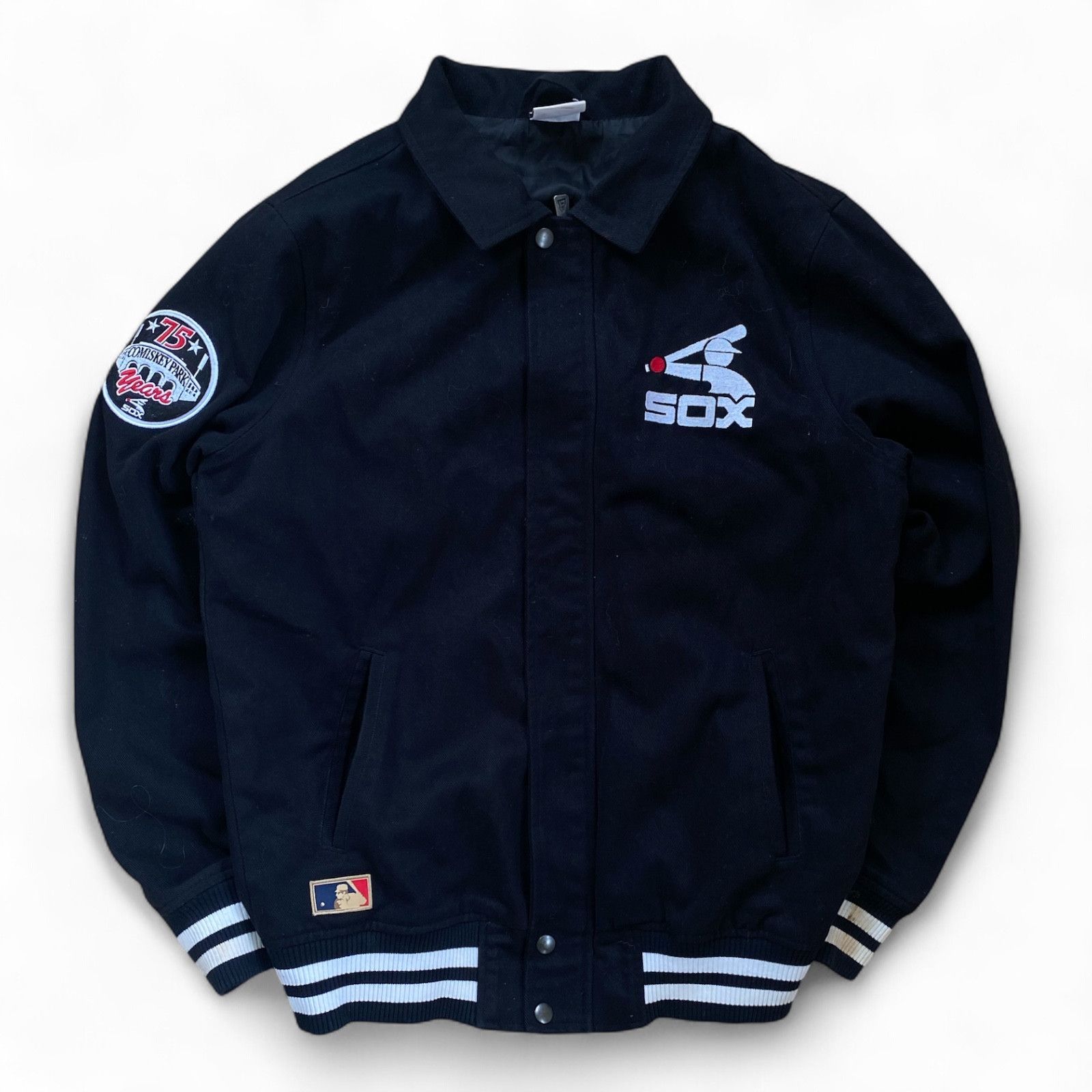 MLB × New Era × Vintage Vintage White Sox Cooperstown Collection Bomber Jacket Size US M / EU 48-50 / 2 - 1 Thumbnail