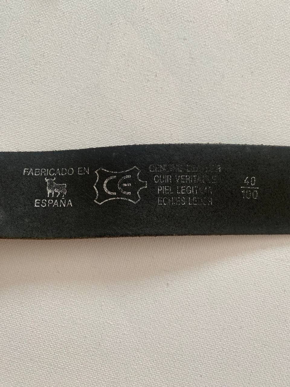 Diesel Vintage Diesel Metal Logo Spellout Leather Belt Y2K LGB rare Size ONE SIZE - 7 Thumbnail