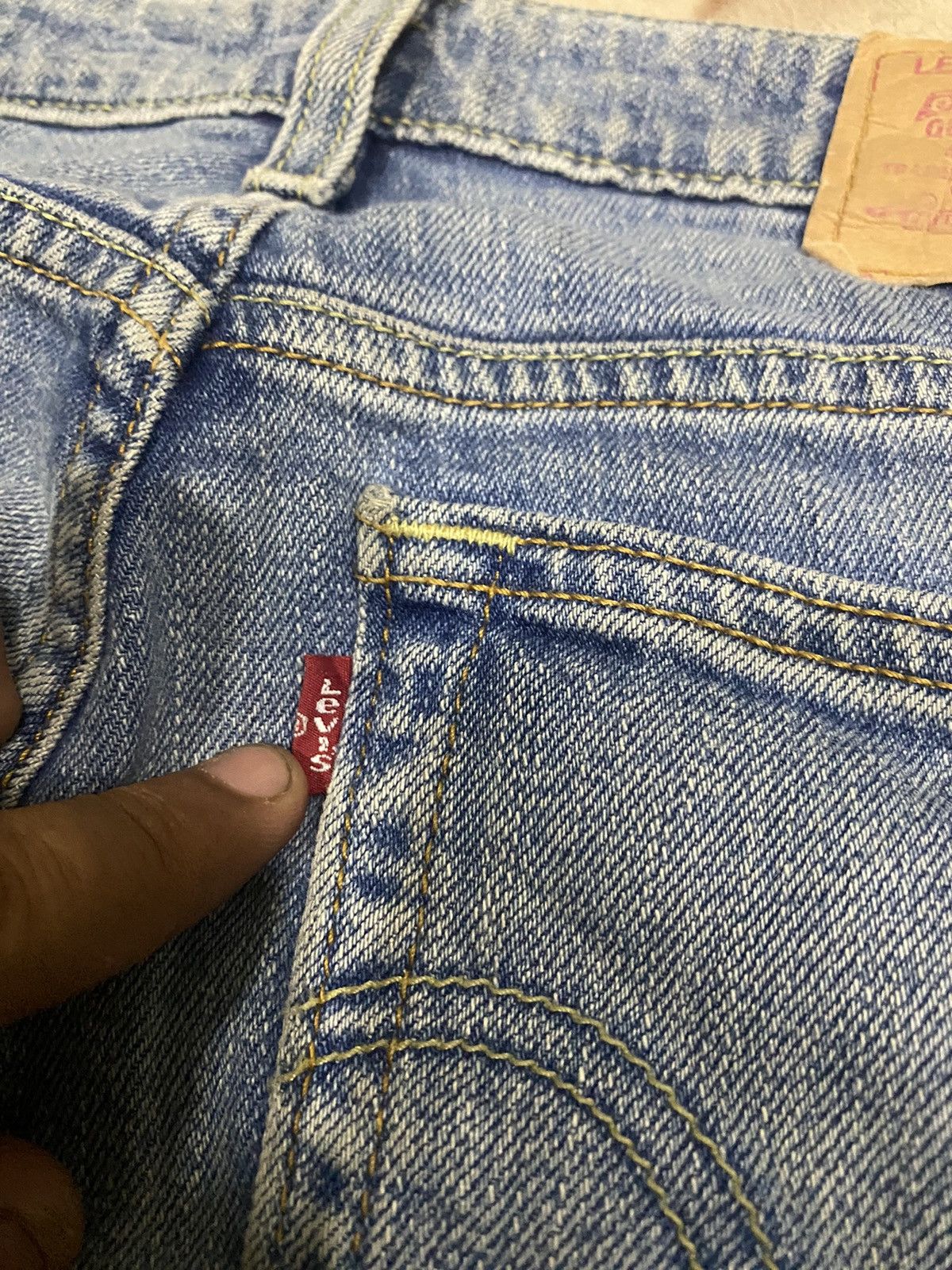 Levi's × Vintage Vintage Levis 518 SuperLow Boot Cut Jeans Size 28" / US 6 / IT 42 - 4 Thumbnail