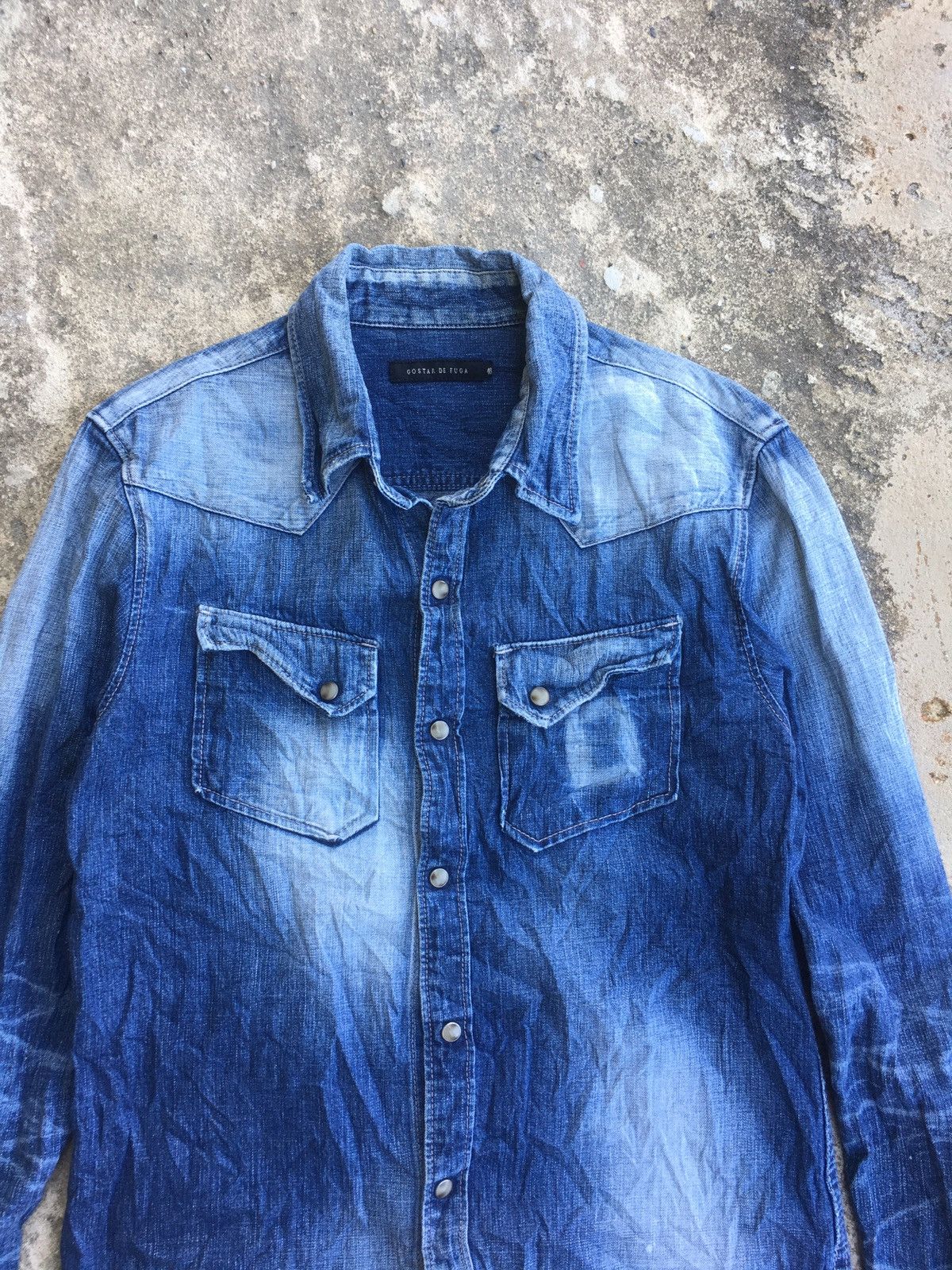 GOSTAR DE FUGA Vkei Style FUGA WASTERN SHIRT WASHED Size US M / EU 48-50 / 2 - 2 Thumbnail