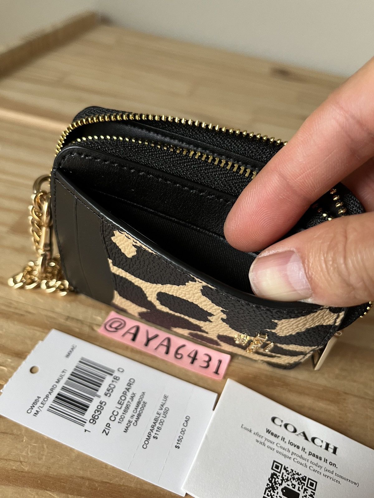 Coach Coach Card Case Size ONE SIZE - 6 Thumbnail