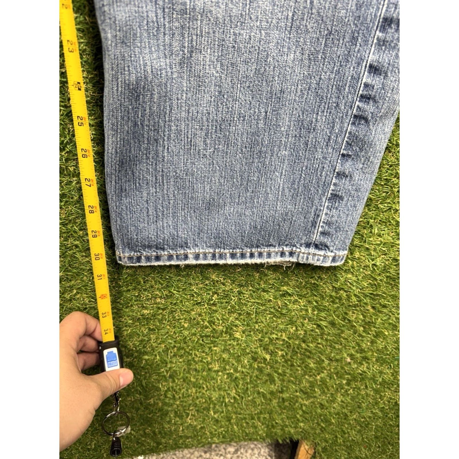 Vintage Buckle Jeans Mens 38 Bootcut Light Wash Denim Casual Workwear 5-Pocket Regular Fit Buckle BKE 67 Cowboy Denim Jeans Mens 38 Blue Children: Mens Size US 38 / EU 54 - 6 Thumbnail