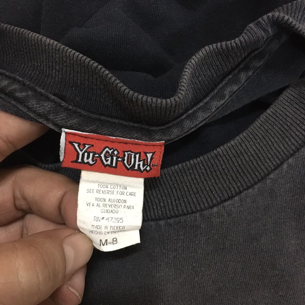 Anime Vintage Yu Gi Oh Faded Long Sleeve (kid) Size US XXS / EU 40 - 8 Thumbnail