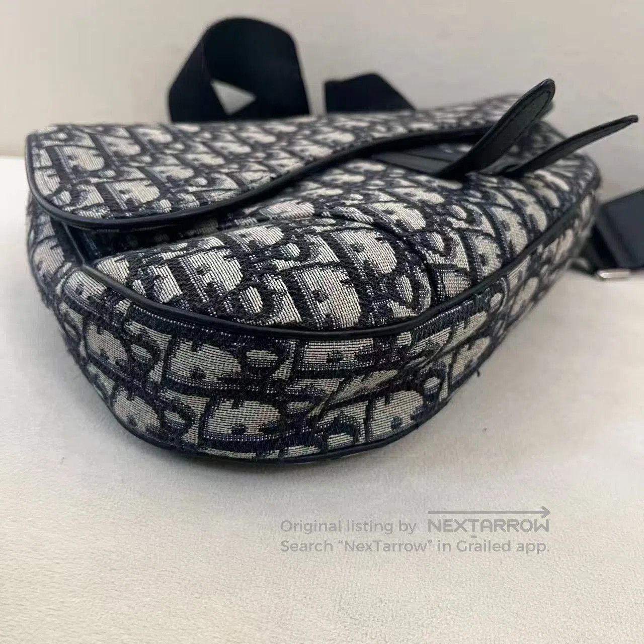 Dior Dior Classic Monogram Saddle Bag. Size ONE SIZE - 8 Thumbnail
