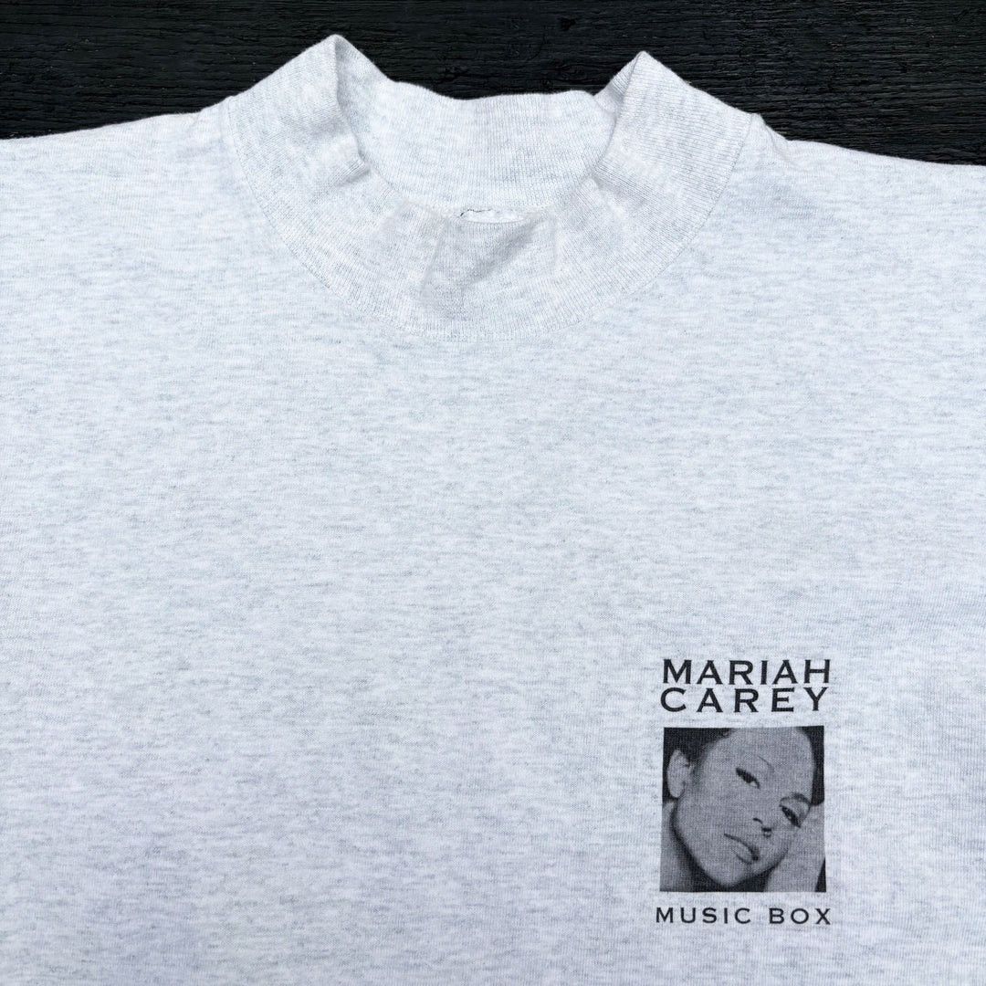 Vintage Mariah Carey 1993 93 90s Vintage Music Box Band L/S T-Shirt Size US L / EU 52-54 / 3 - 2 Thumbnail