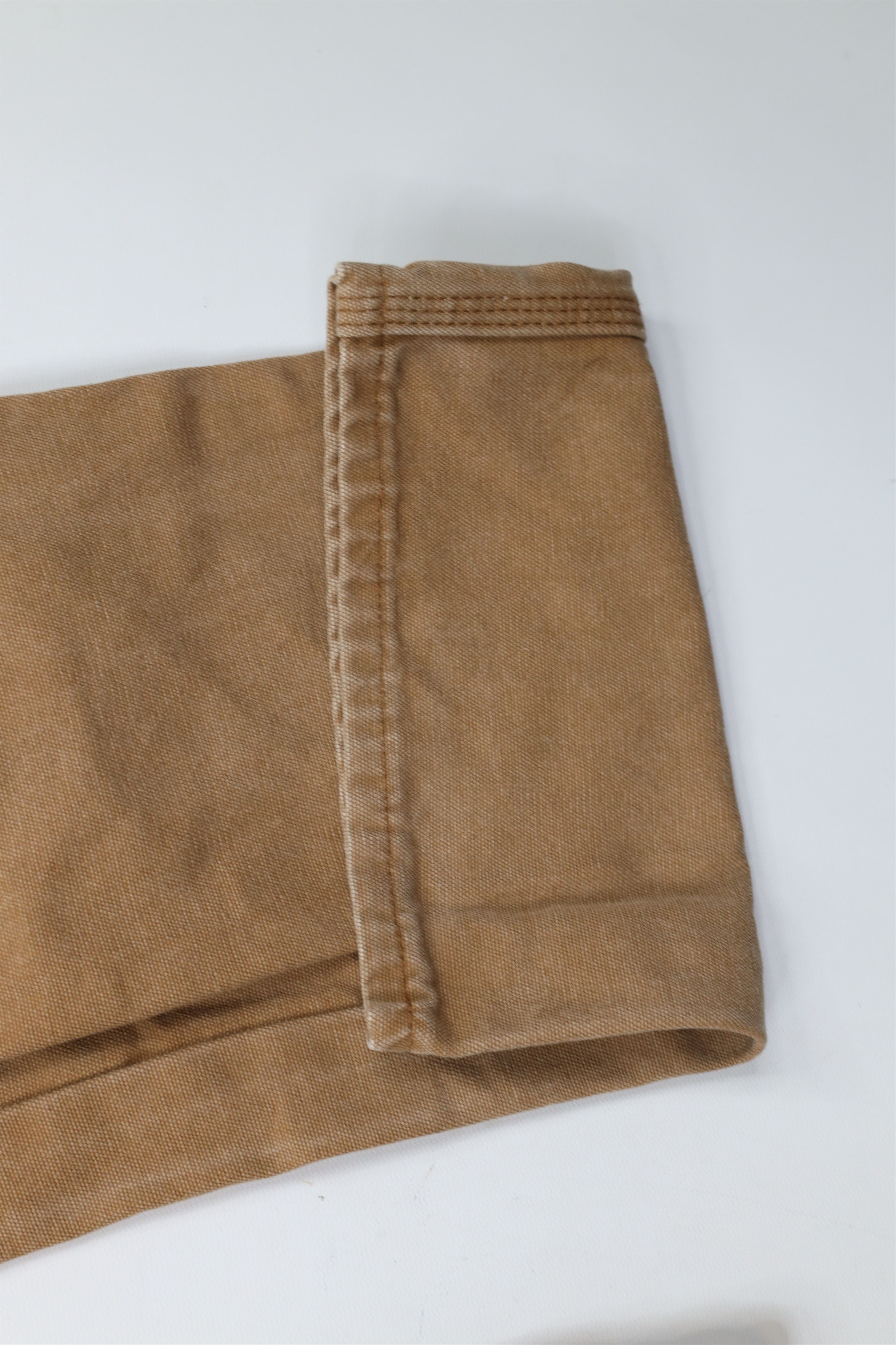 Dickies × Vintage Vintage Y2K Dickies Relaxed Canvas Wide Leg Dungaree Pants Size US 34 / EU 50 - 6 Thumbnail