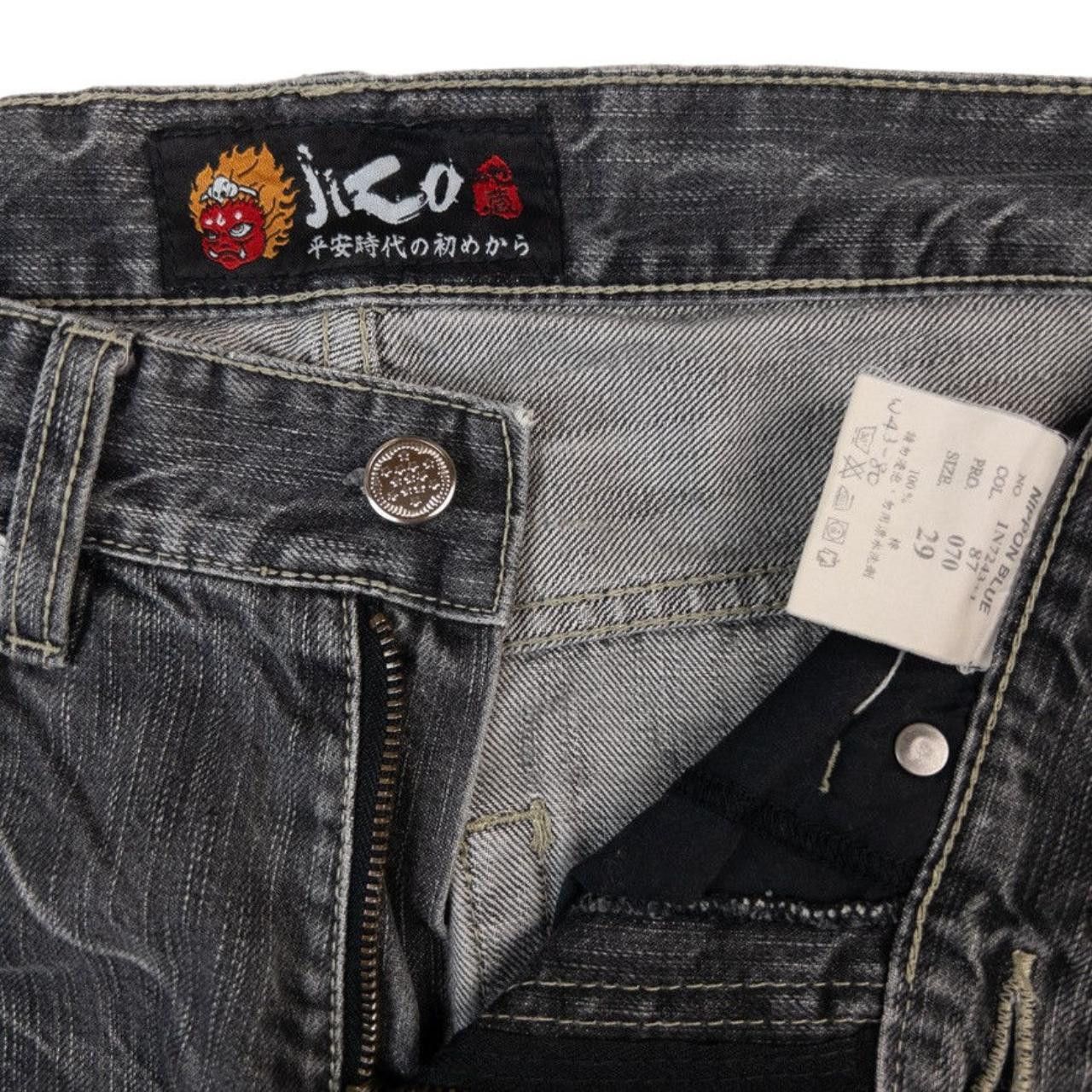 Other Vintage Jizo Japanese Embroidered Denim Jeans Size W29 Size US 29 - 7 Thumbnail