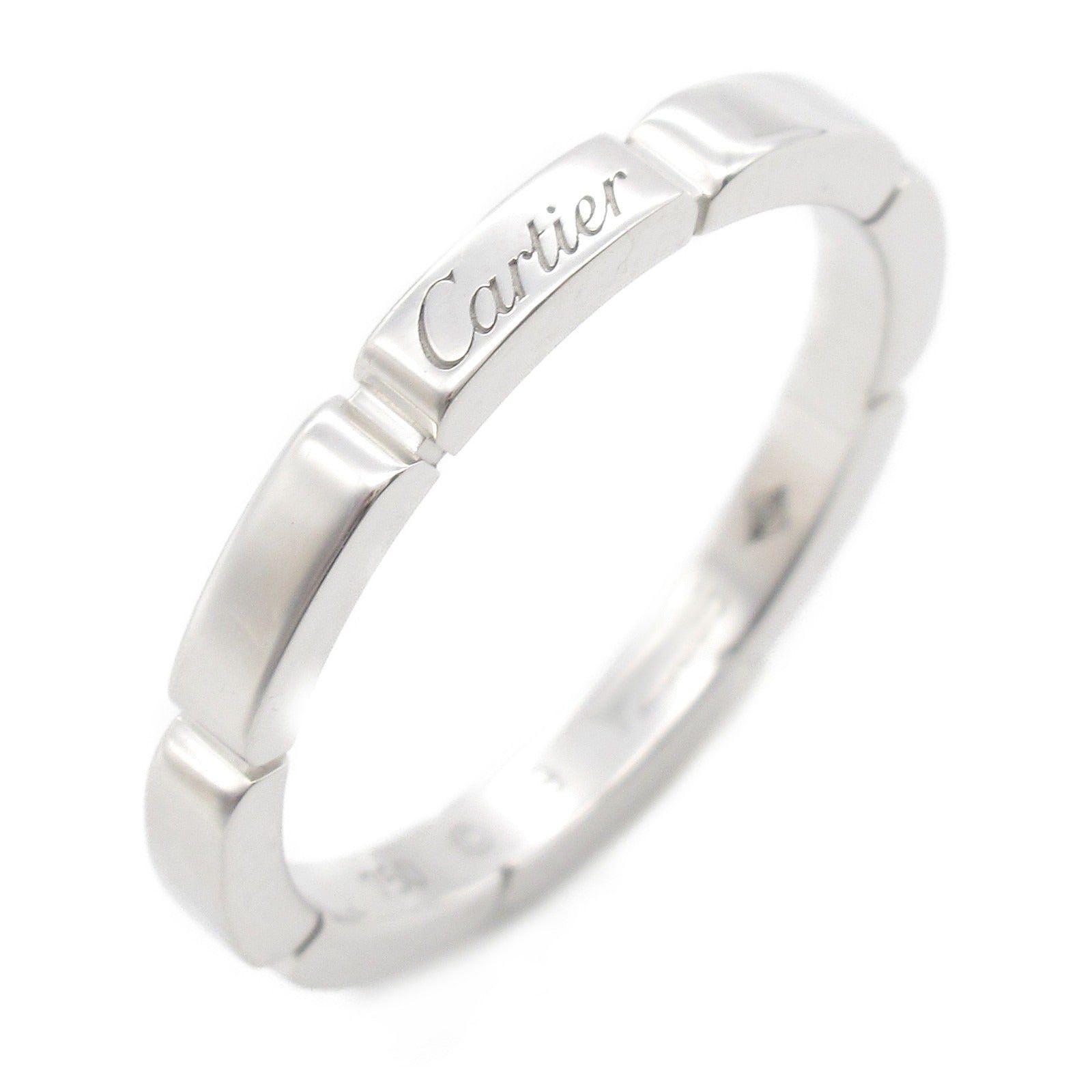 Cartier Cartier Mailon Panthère Ring K18Wg (White Gold) Silver Size ONE SIZE - 1 Thumbnail