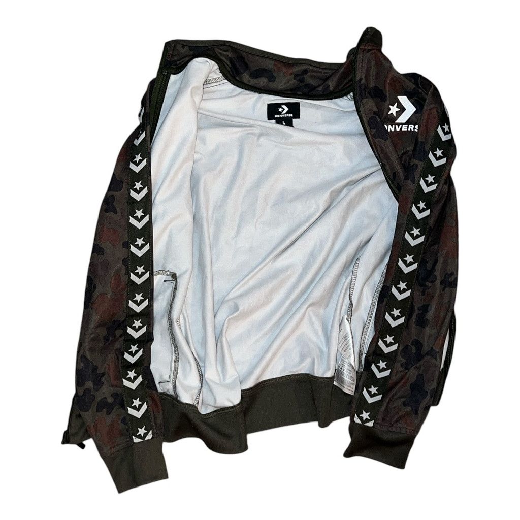 Converse Converse Green Camo Jacket Size L Size US L / EU 52-54 / 3 - 4 Thumbnail