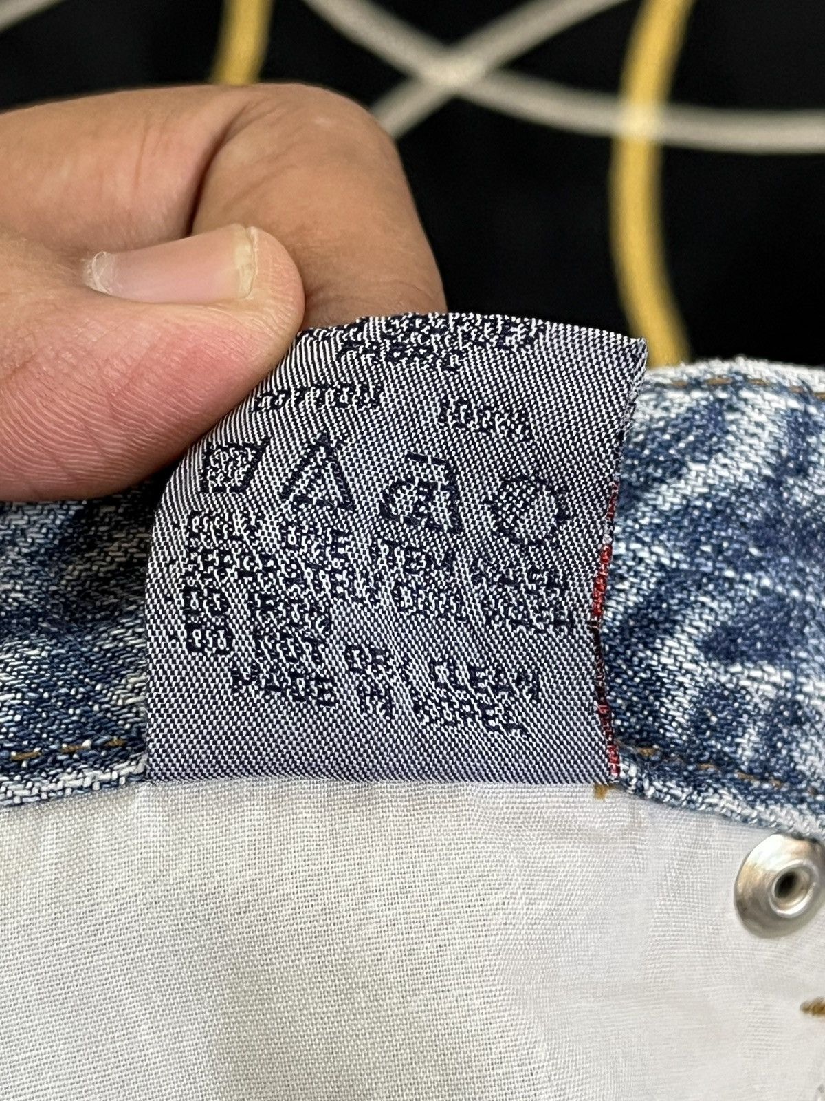 14th Addiction × 4GSELLER Vintage Cocolulu Big Logo Imprint Denim Size US 32 / EU 48 - 9 Thumbnail
