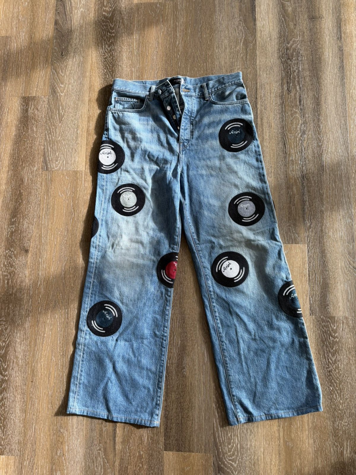 Amiri Amiri baggy record jeans Size US 33 - 1 Thumbnail