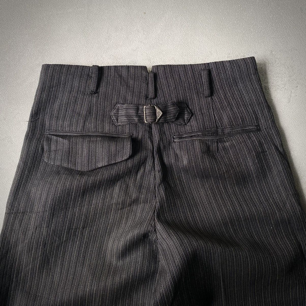 If Six Was Nine × Japanese Brand × Le Grande Bleu (L.G.B.) monsieur nicole by mitsuhiro matsuda trouser buckle back Size US 27 - 4 Thumbnail
