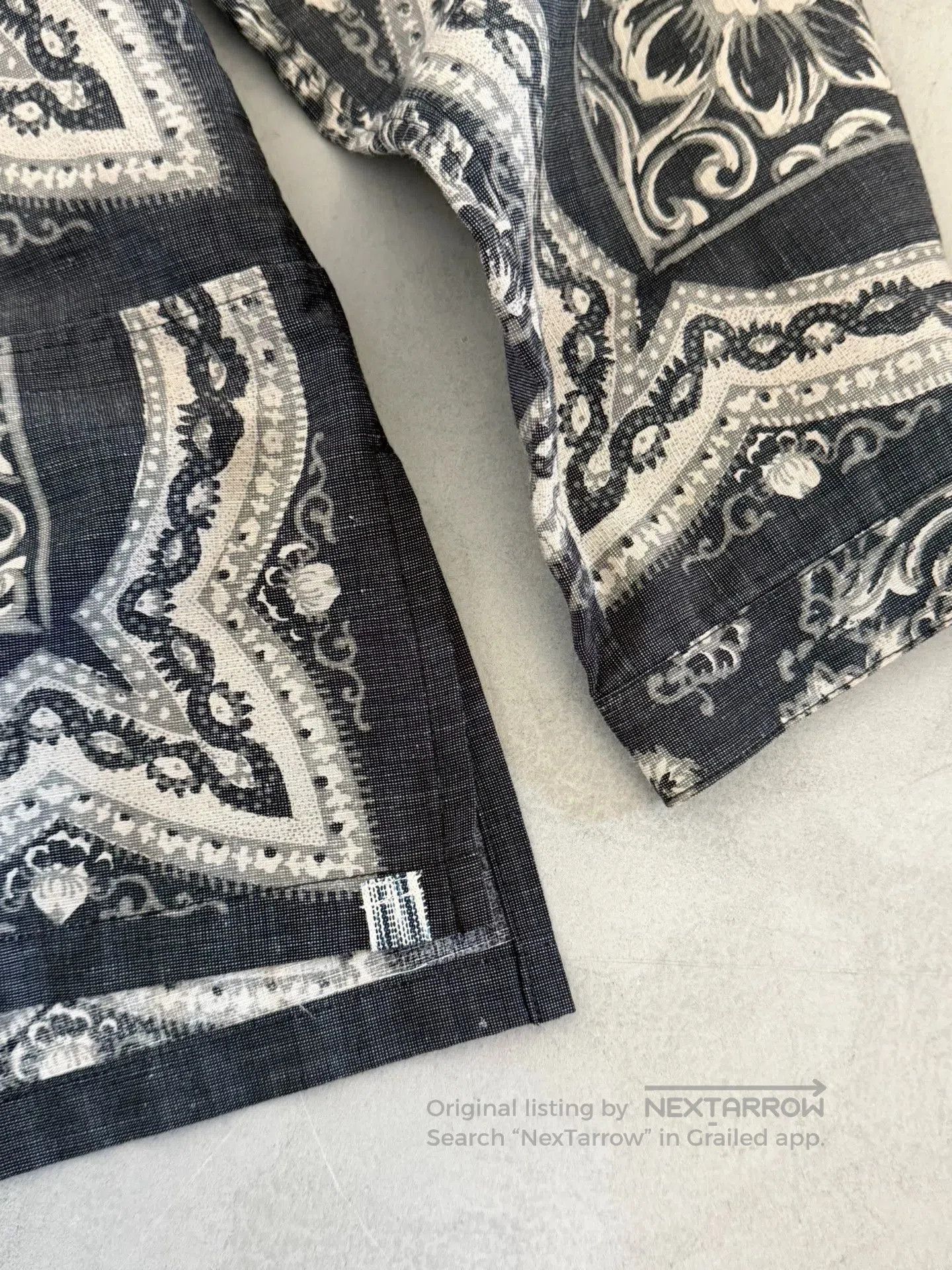 Visvim Floral Print Long Sleeve Shirt. Size US XL / EU 56 / 4 - 3 Thumbnail
