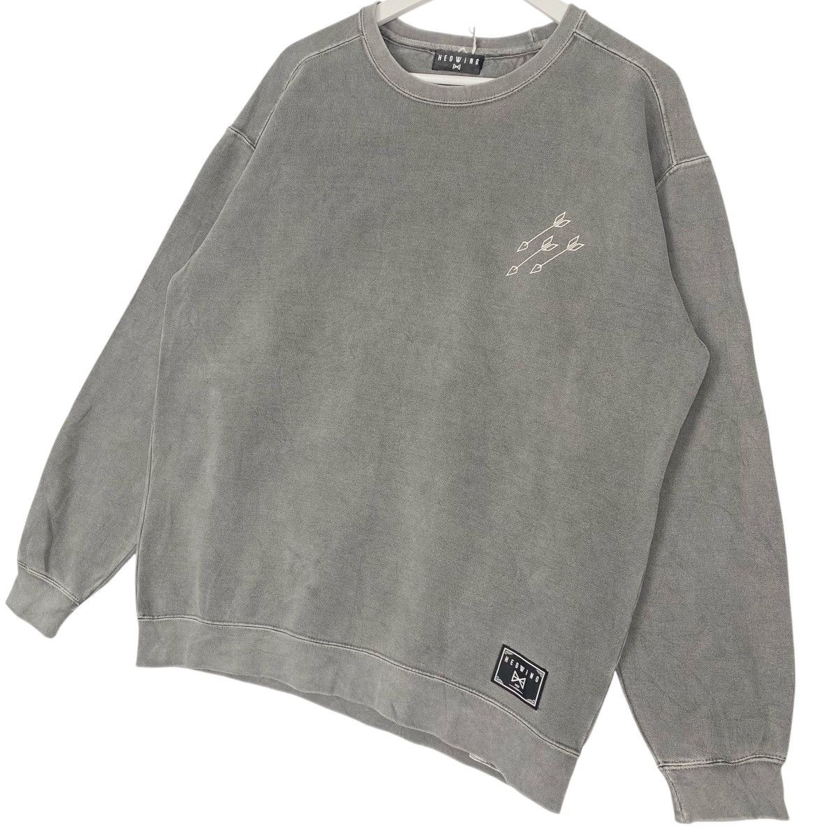 Other Vintage Hedwing Sweatshirt Crewneck Gray Printed Size L Size US L / EU 52-54 / 3 - 2 Thumbnail