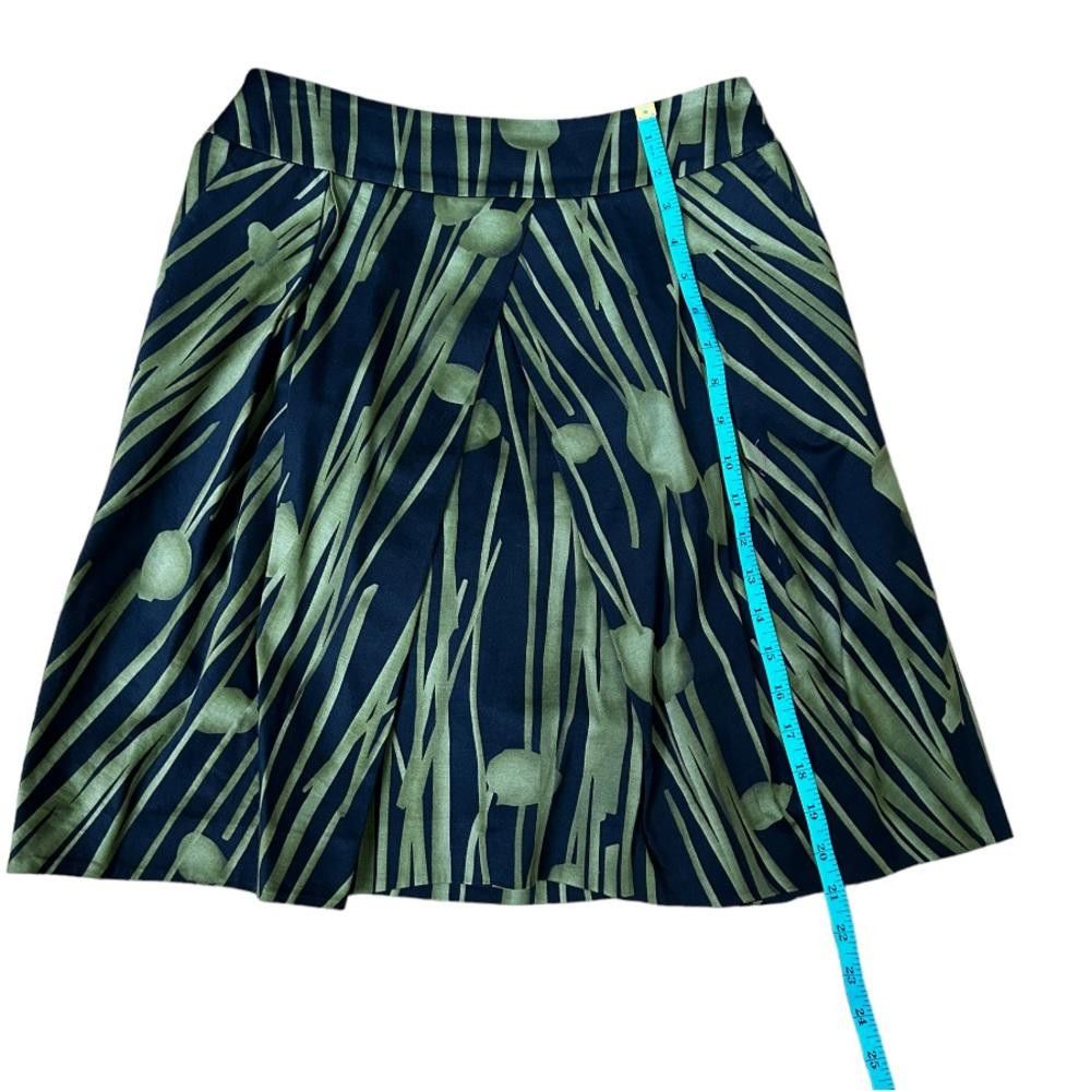 Designer Kenneth Cole l Black/Green Skirt Size 8 Size 30" / US 8 / IT 44 - 3 Thumbnail