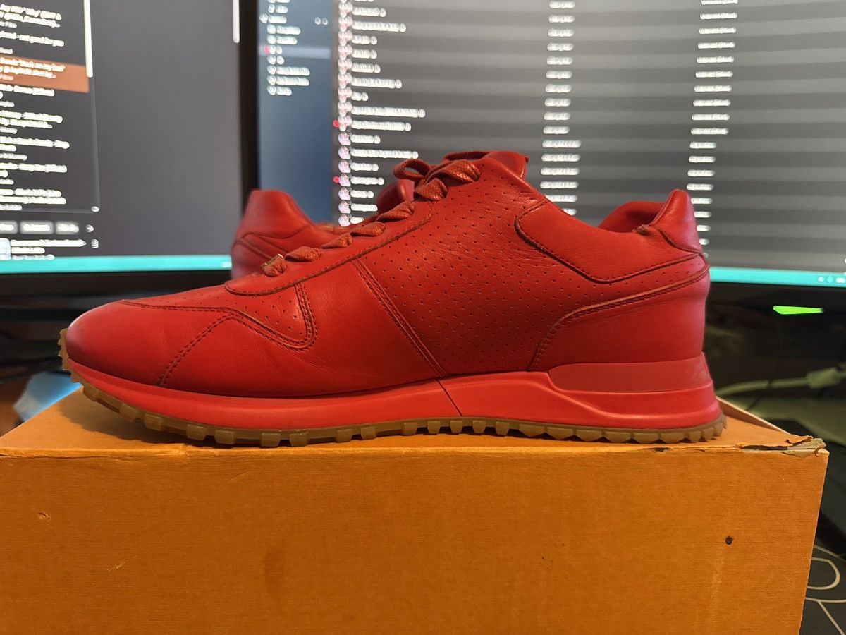 Louis Vuitton × Supreme Louis Vuitton Supreme Run Away Trainers Size US 8.5 / EU 41-42 - 4 Thumbnail