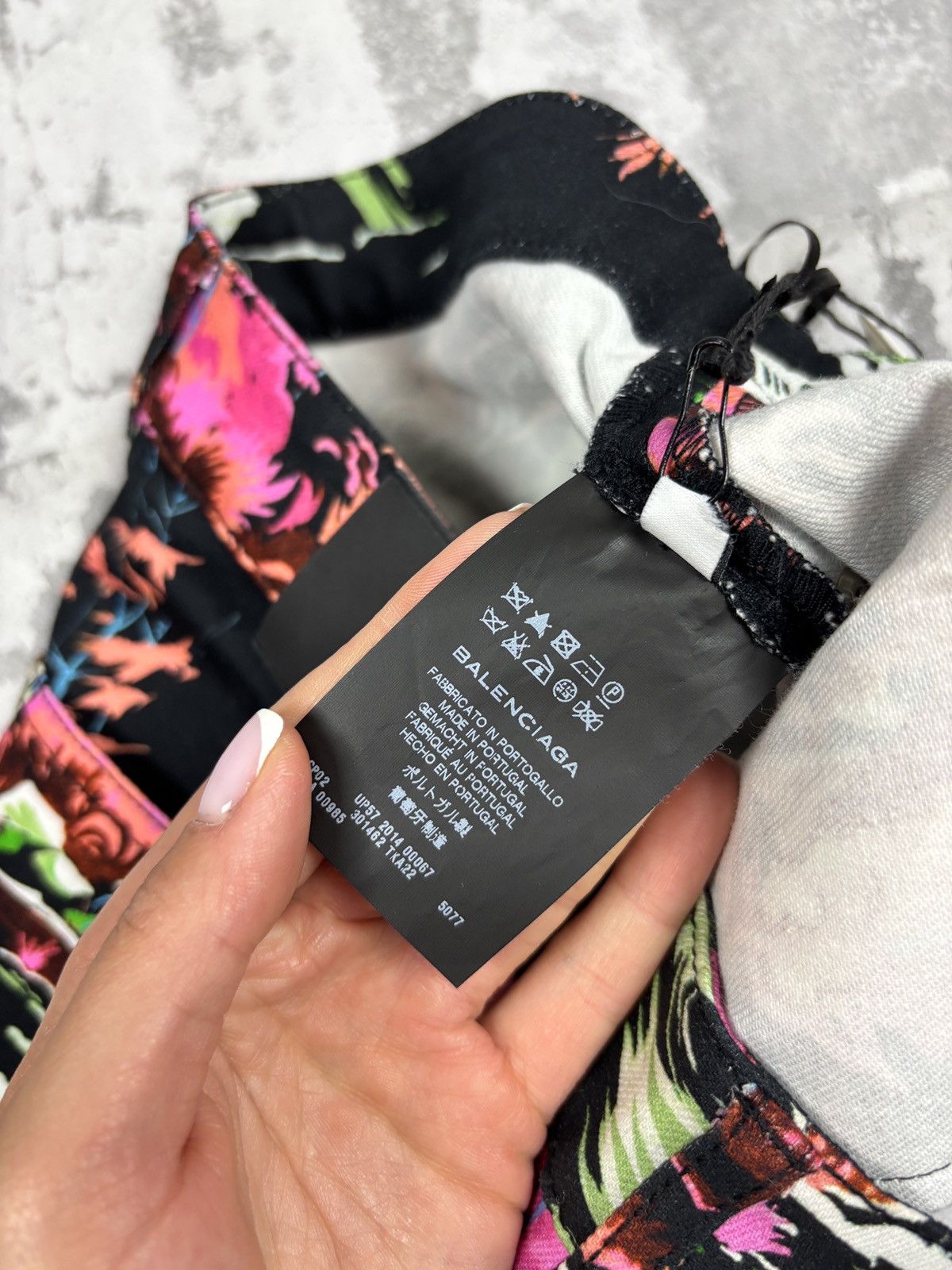 Balenciaga Balenciaga exotic Flora Print black Skinny Jeans New Size 27" / US 4 / IT 40 - 8 Thumbnail