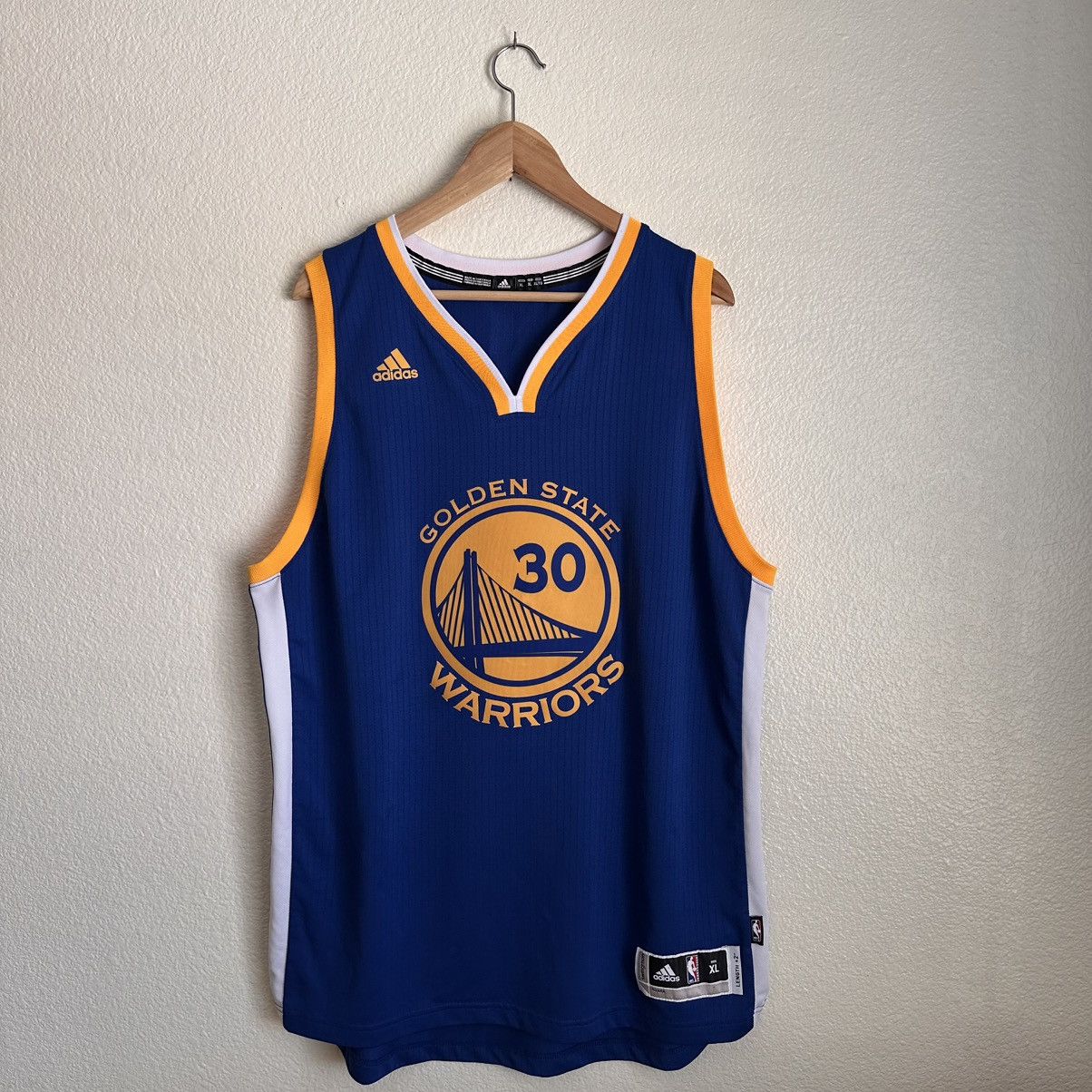 Adidas Warriors Steph Curry Adidas Swingman Jersey Men’s Size XL Size US XL / EU 56 / 4 - 1 Thumbnail