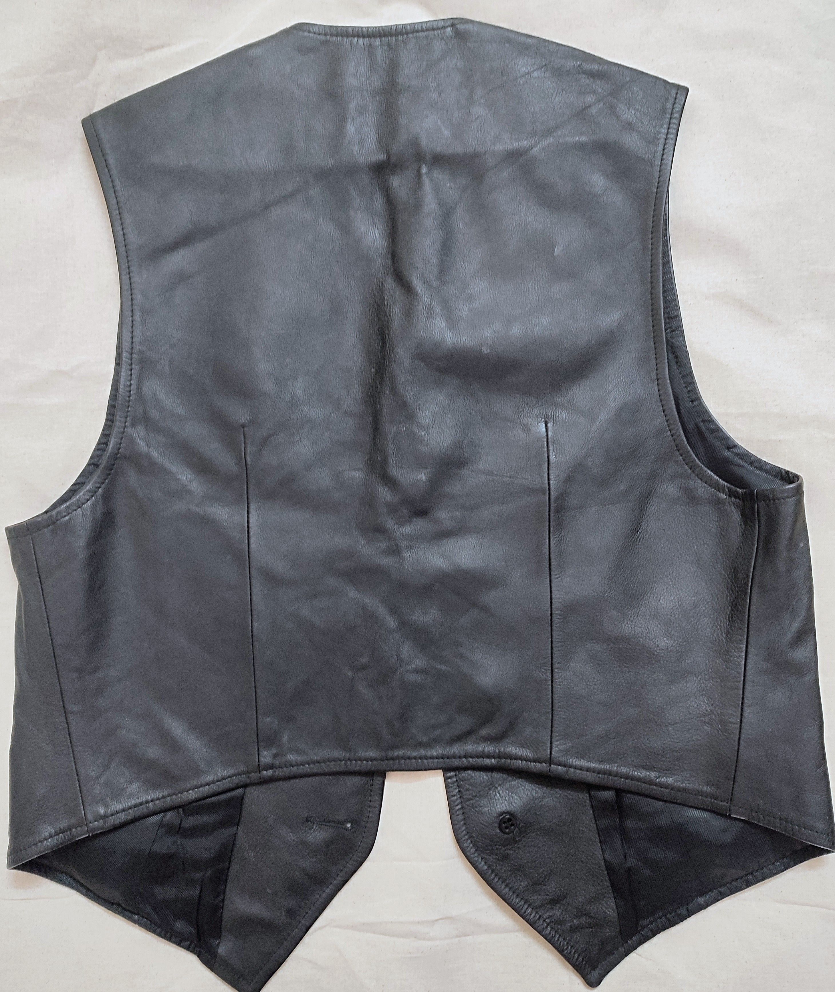 Dolce & Gabbana Vintage leather vest Size US L / EU 52-54 / 3 - 3 Thumbnail