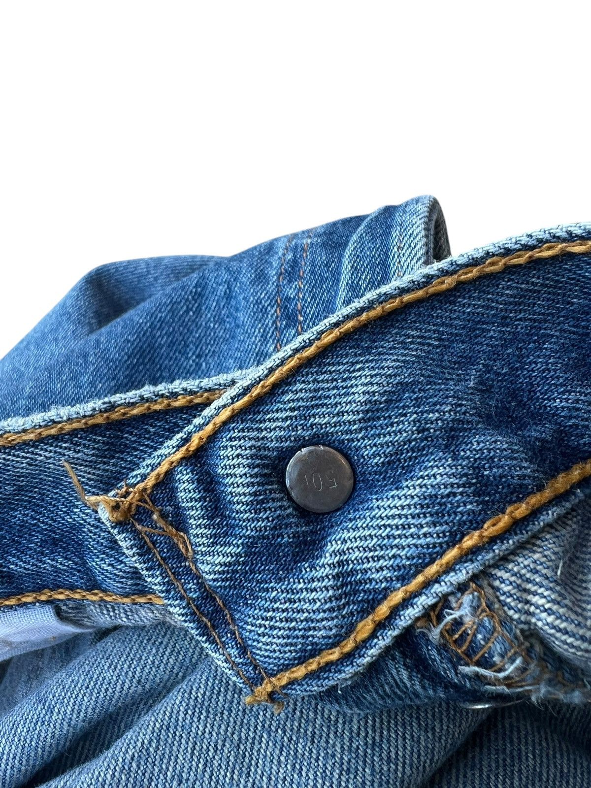 Levi's Vintage 1997 Levi’s 501 Faded Denim Regular Jeans Size US 33 - 22 Thumbnail