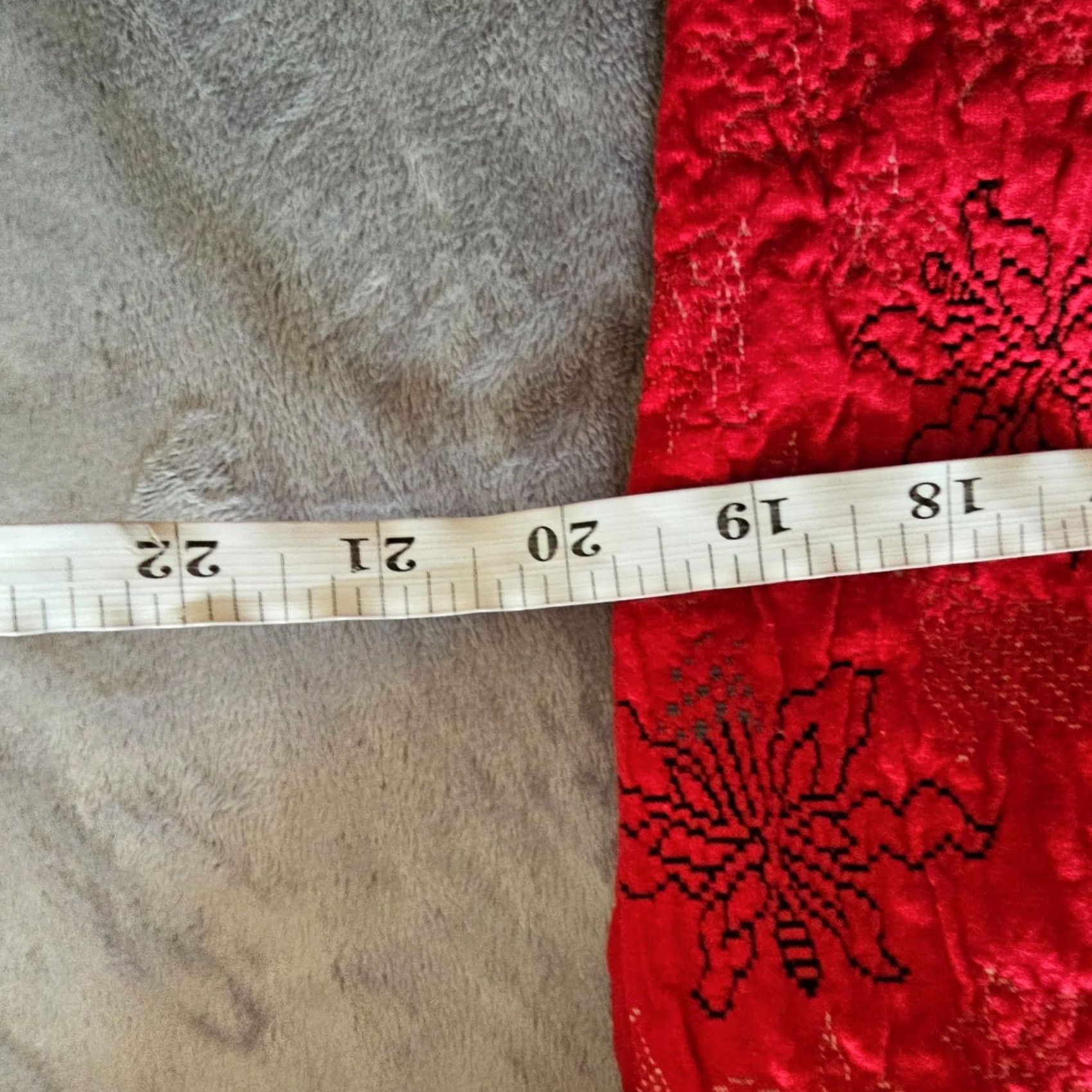 J. Jill J Jill Jacket Blazer Women Large Red Embroidered Button Front Collar Long Sleeve Size L / US 10 / IT 46 - 7 Thumbnail