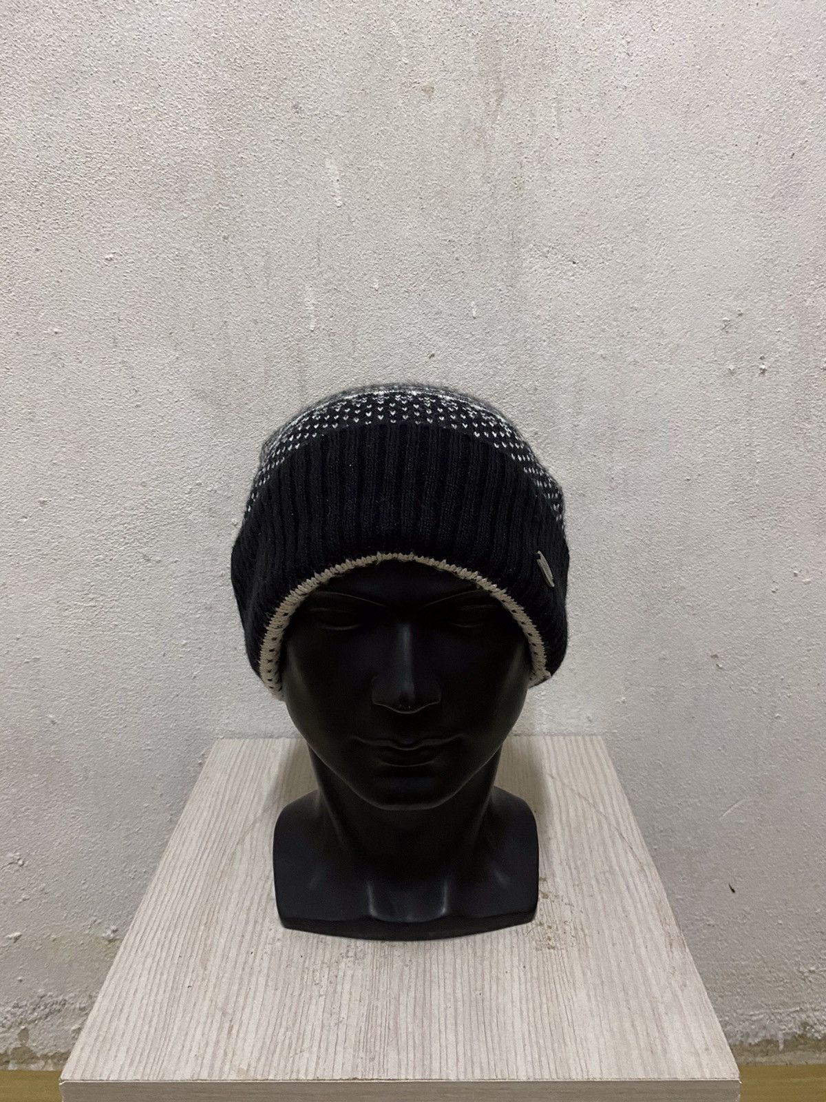 Japanese Brand × Vintage Japanese Brand Plain Beanie Hat Size ONE SIZE - 2 Thumbnail