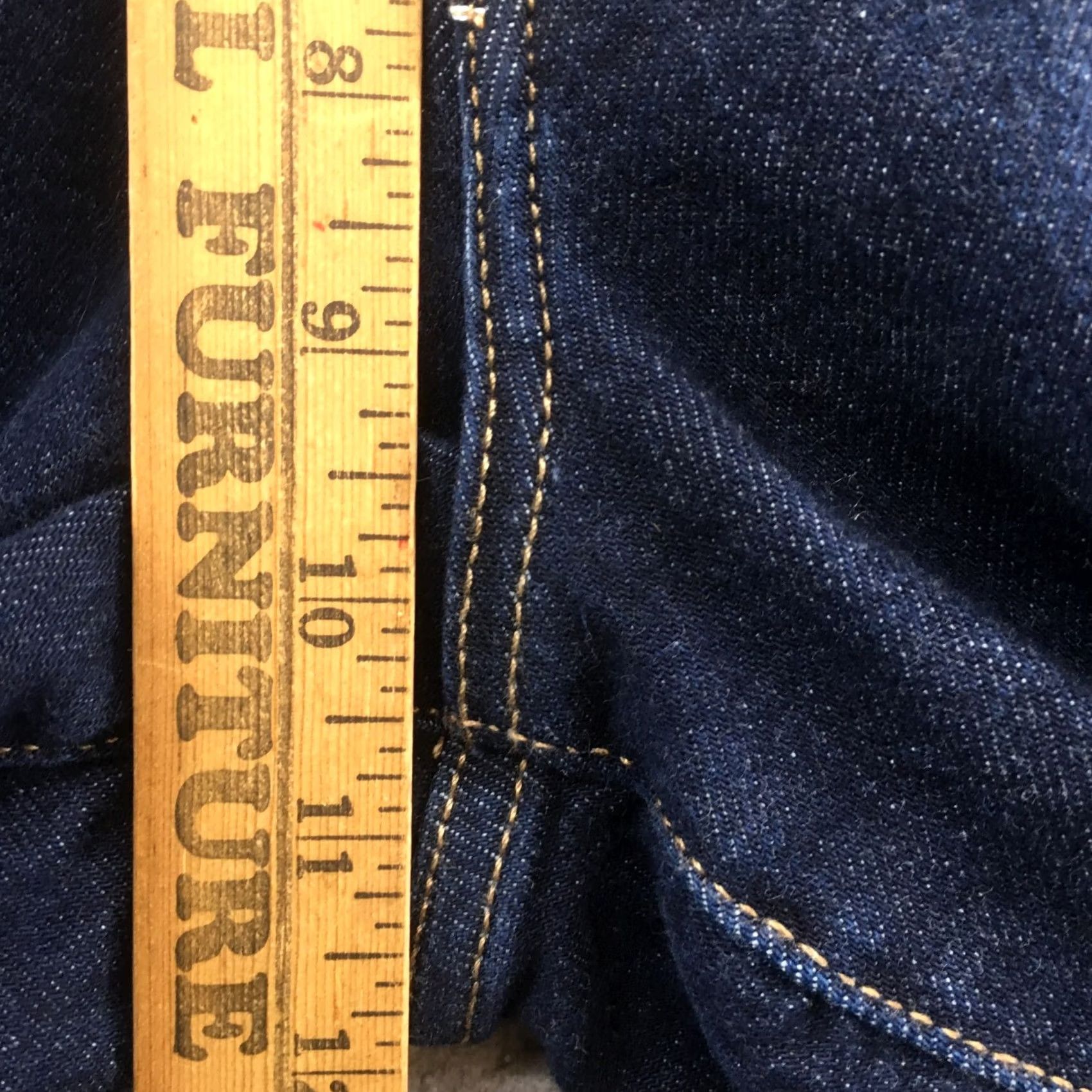 Banana Republic Banana Republic Jeans Womens 28 Blue Denim Mid Rise Straight Leg 5-Pocket Regular Inseam 26" Jeans Mens Womens Boys Girls Size 28" / US 6 / IT 42 - 6 Thumbnail