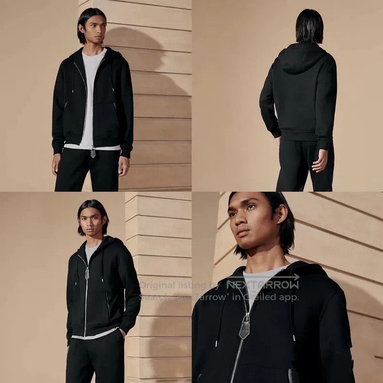 Hermes Hermes Mens Hooded Sweater Size US M / EU 48-50 / 2 - 2 Thumbnail