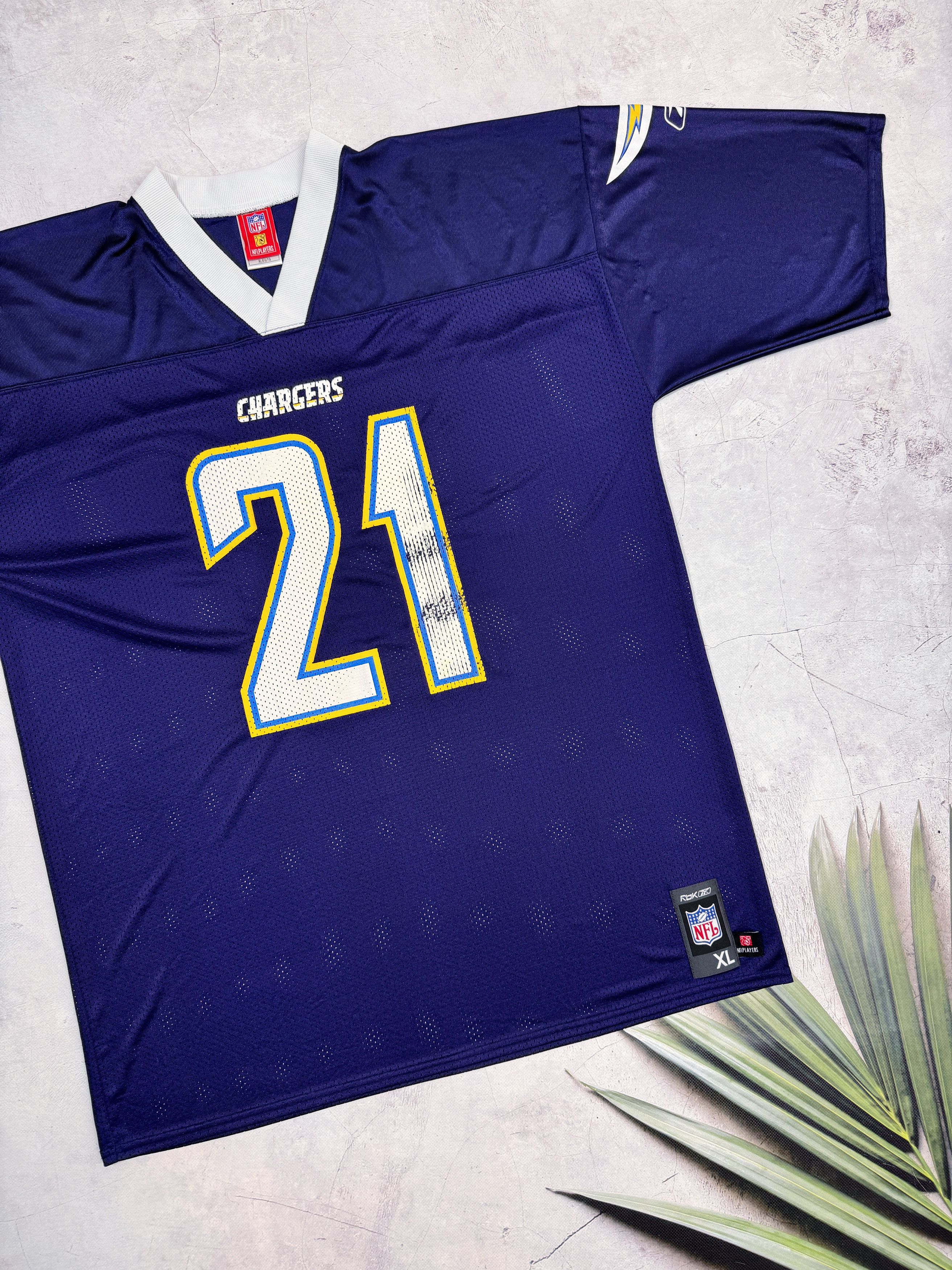 NFL × Reebok × Vintage 2007 Los Angeles Chargers NFL Jersey #21 TOMLINSON by Reebok Size US XL / EU 56 / 4 - 9 Thumbnail