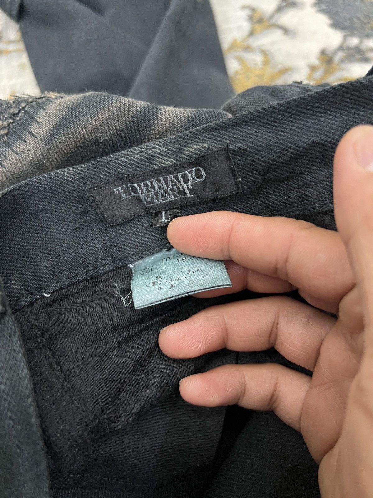Tornado Mart TORNADO MART JAPANESE BRAND DISTRESSED DENIM Size US 33 - 18 Thumbnail