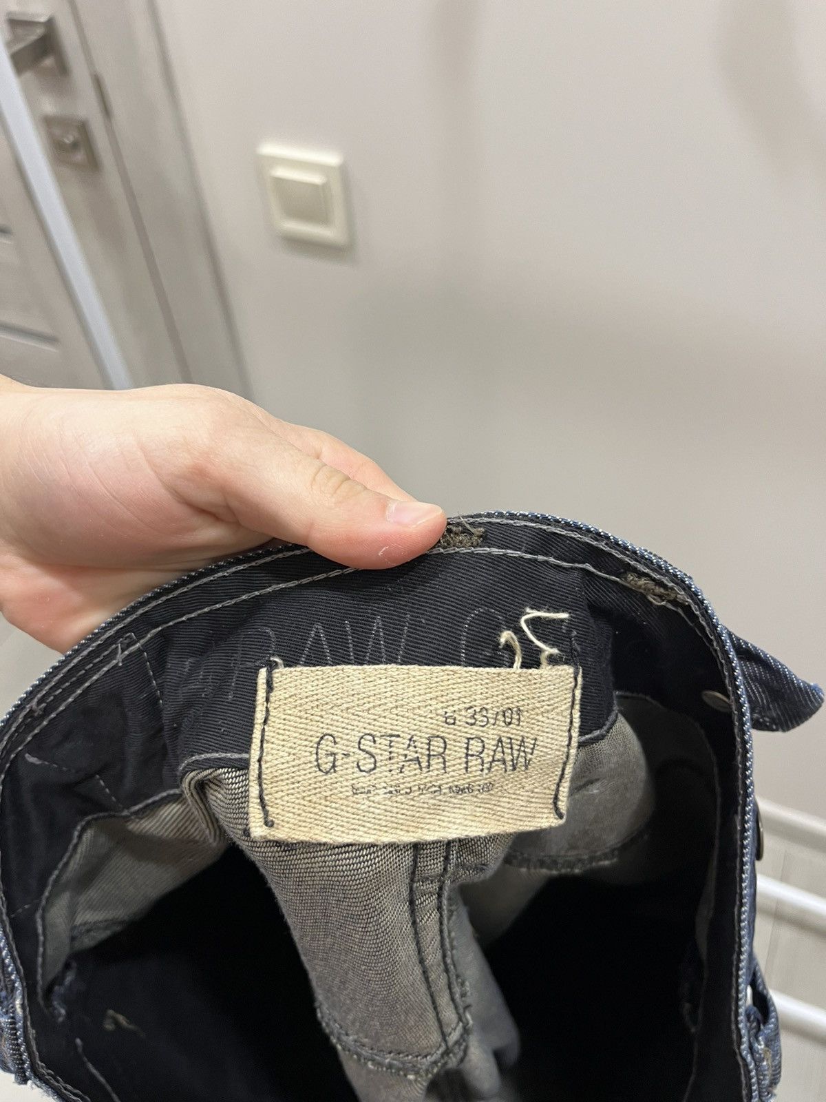 G-Star G-Star Raw Y2K Jeans 3301 Straight Vintage W33 L32 Y2K Drip Size US 33 - 8 Thumbnail