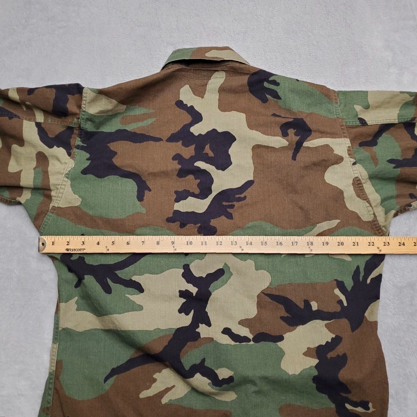 Vintage VINTAGE Woodland Camo Shirt Mens M Long Sleeve Army Military Outdoor Casual Button-Up Size US M / EU 48-50 / 2 - 8 Thumbnail