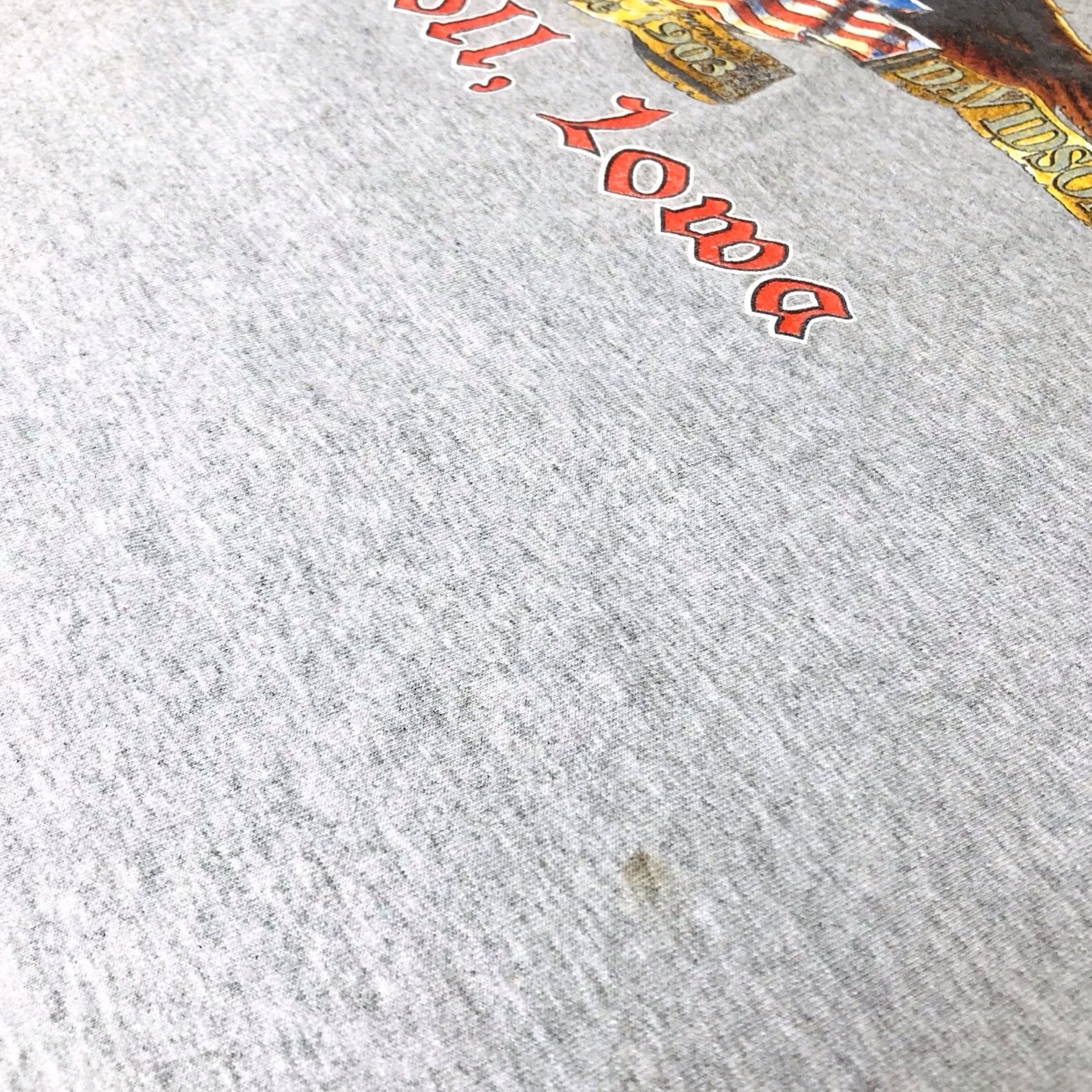 Harley Davidson VINTAGE Harley-Davidson Men Gray 94th Anniversary Motorcycle Graphic T-Shirt XL Size US XL / EU 56 / 4 - 7 Thumbnail