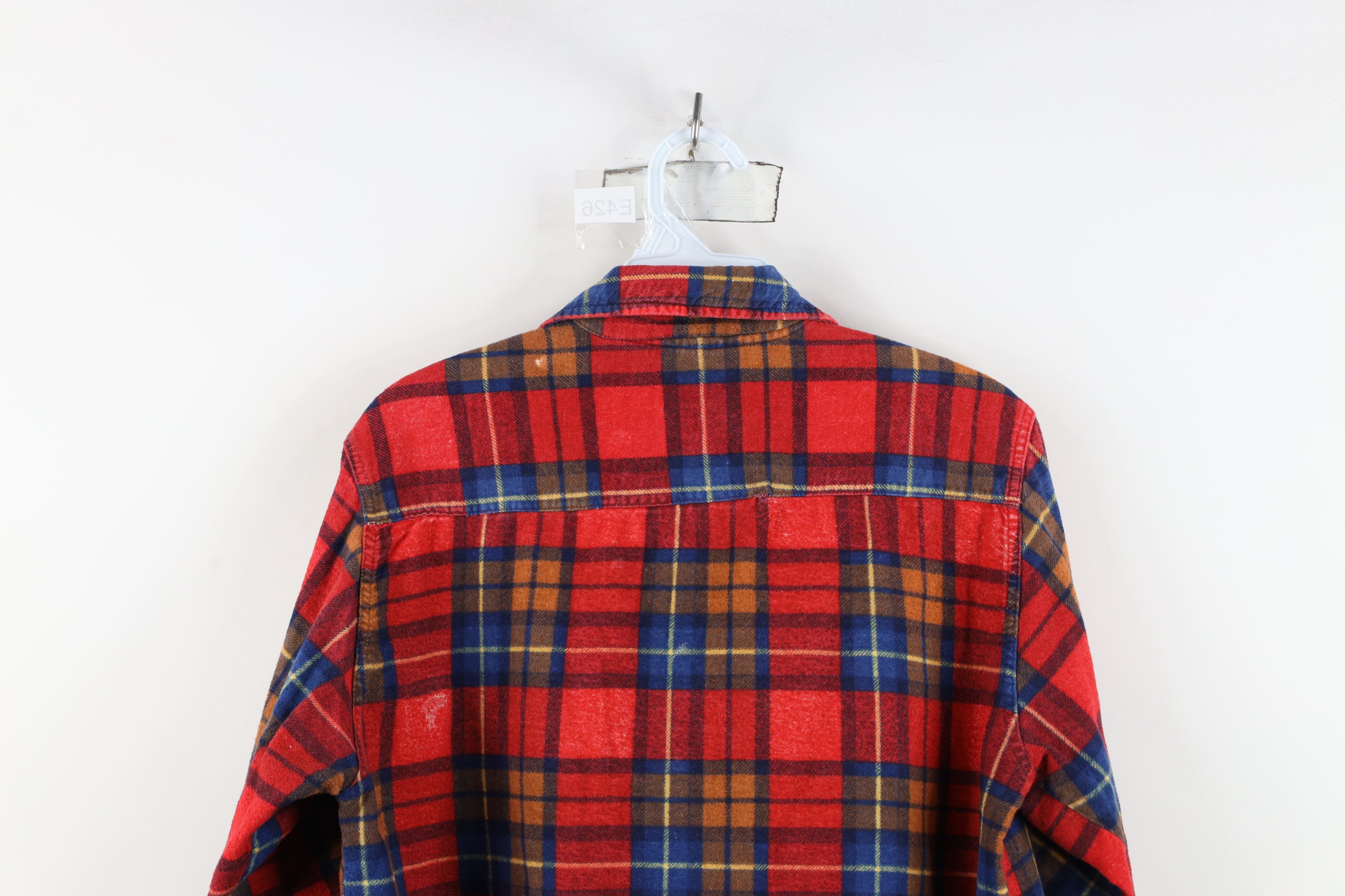 Vintage Vintage 60s 70s Streetwear Collared Button Shirt Plaid Size US S / EU 44-46 / 1 - 13 Thumbnail