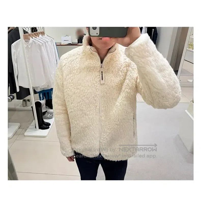 Jil Sander Jil Sander Men's fleece lambswool coat Size US M / EU 48-50 / 2 - 2 Thumbnail