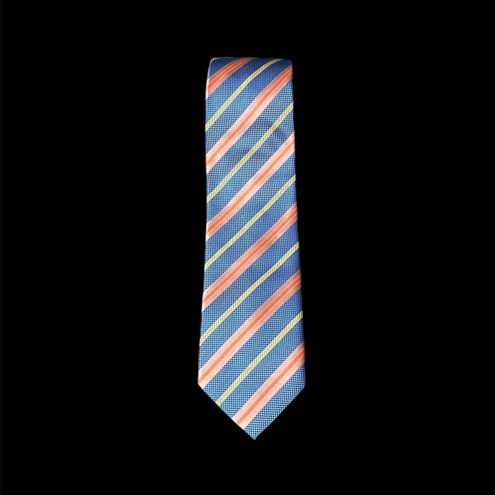 Other Bocara striped tie blue coral Size ONE SIZE - 1 Thumbnail